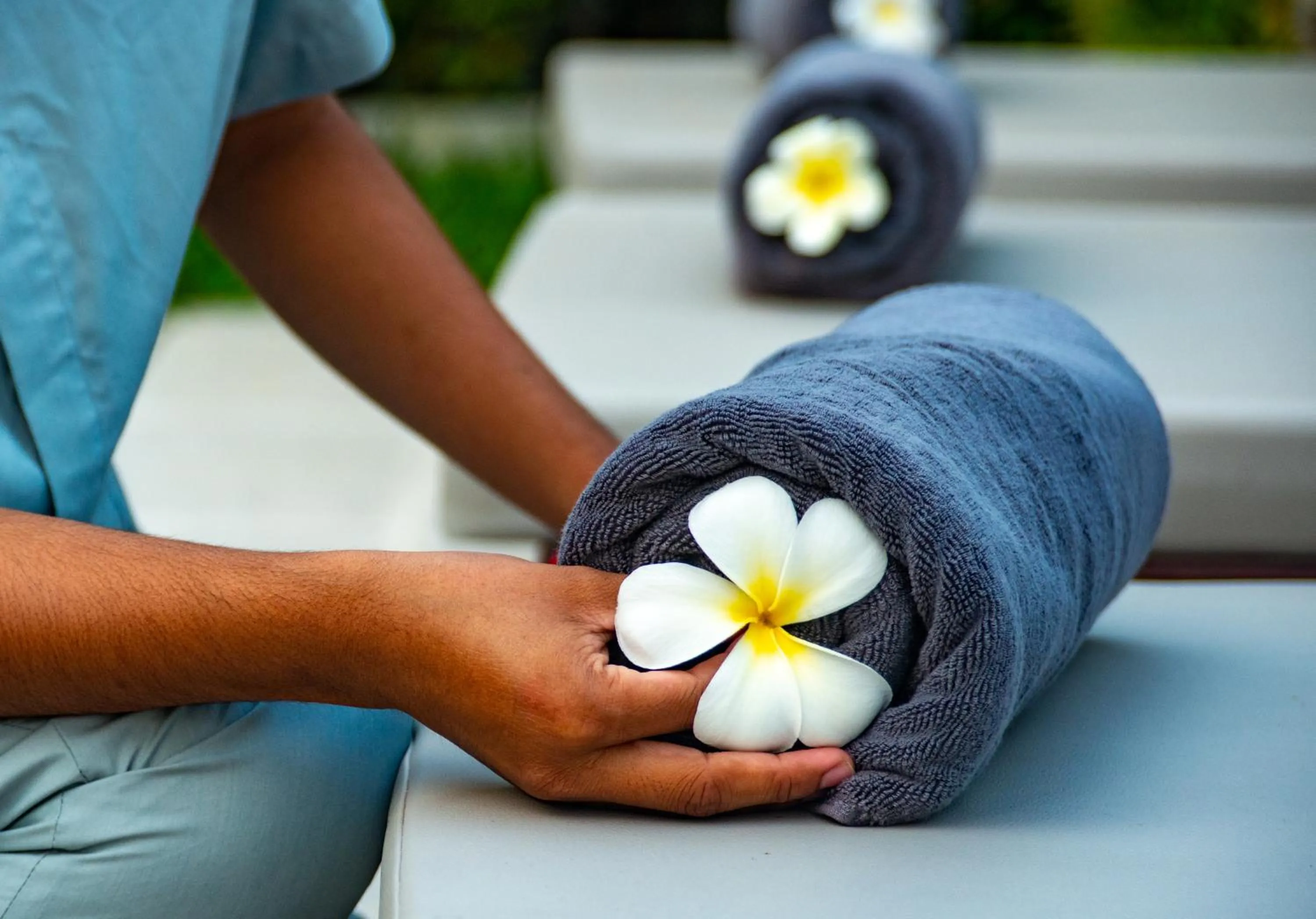 Swimming pool in Le Chanthou Boutique
