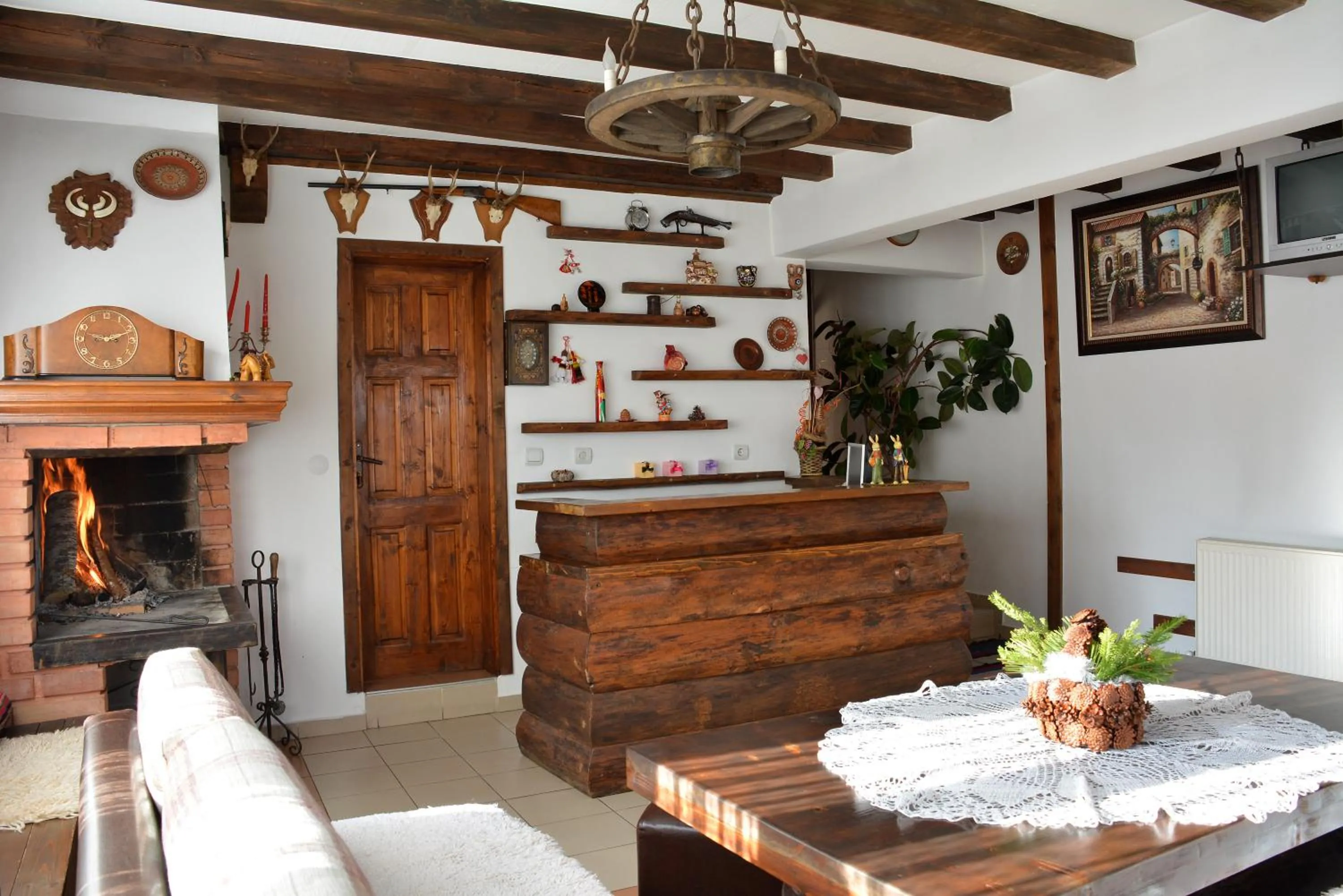 Lobby or reception in Trenchova Guest House
