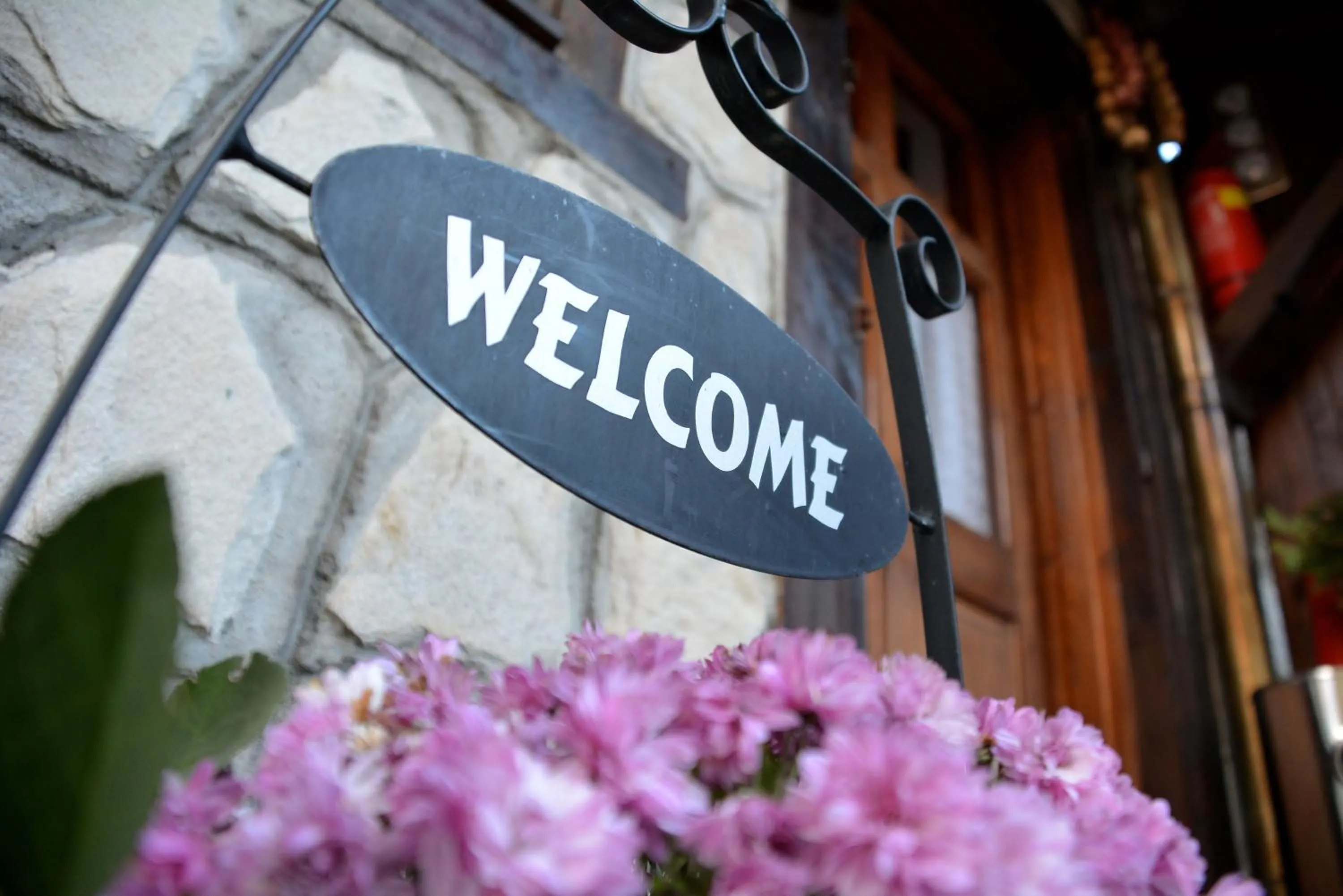 Facade/entrance in Trenchova Guest House
