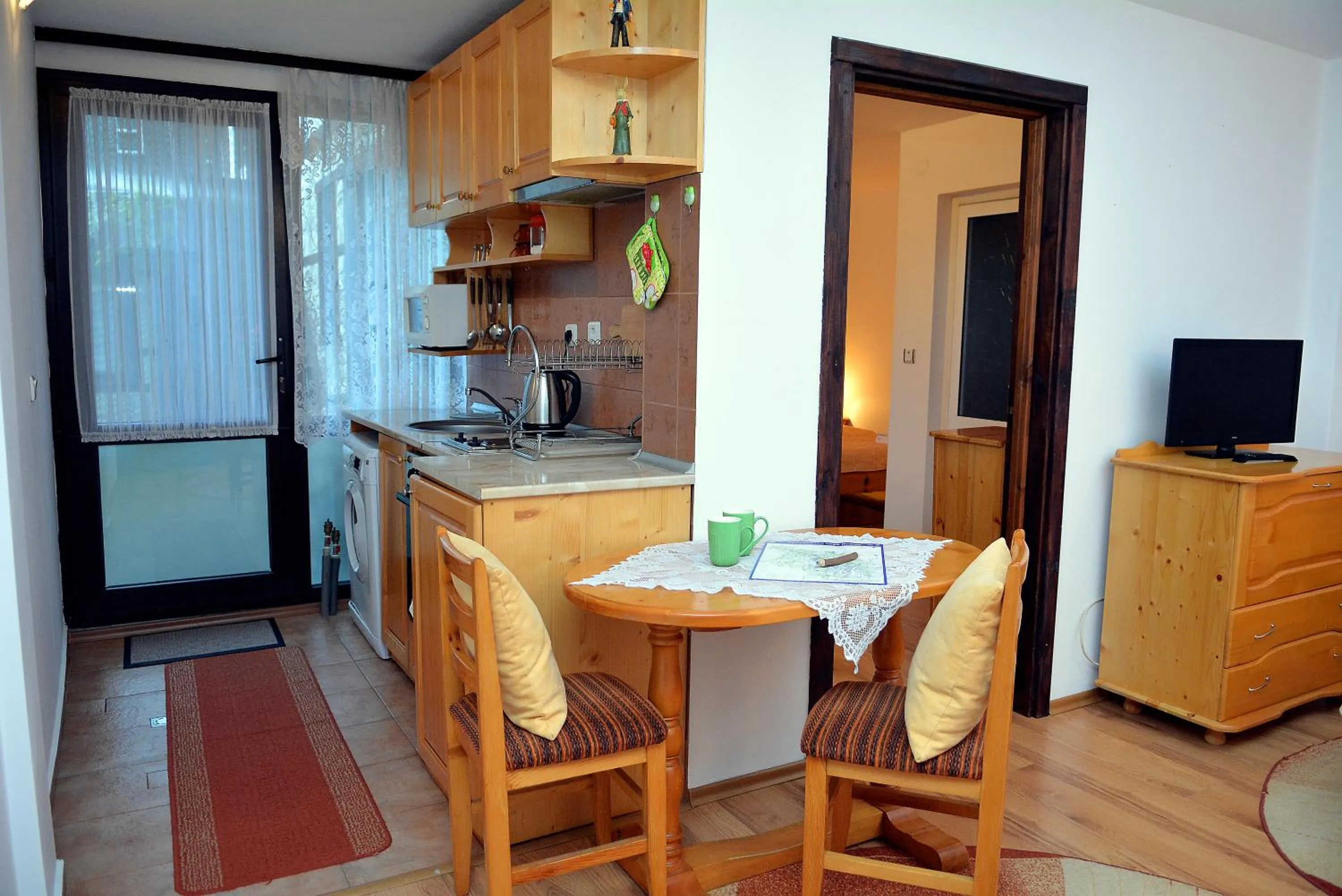Kitchen or kitchenette in Trenchova Guest House