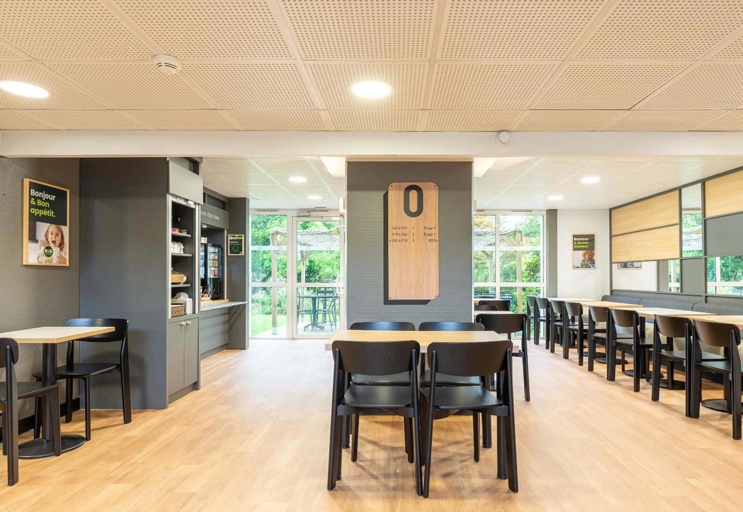 Breakfast in B&B HOTEL Nantes Atlantis Le Zenith