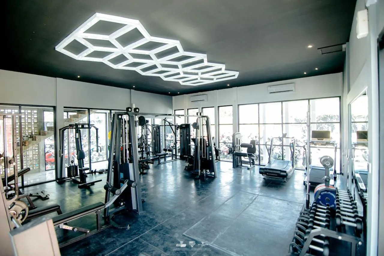 Fitness centre/facilities in Front One Hotel Purwodadi