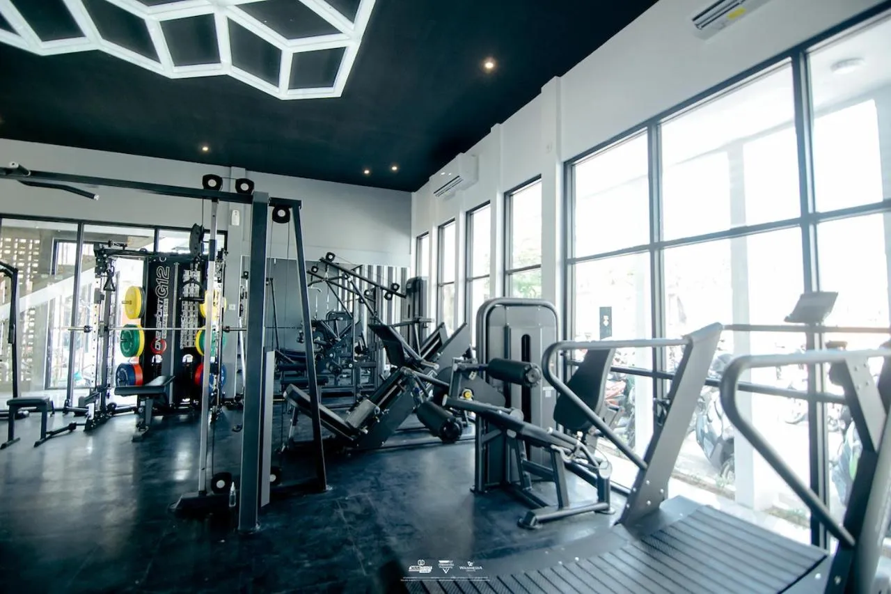 Fitness centre/facilities in Front One Hotel Purwodadi