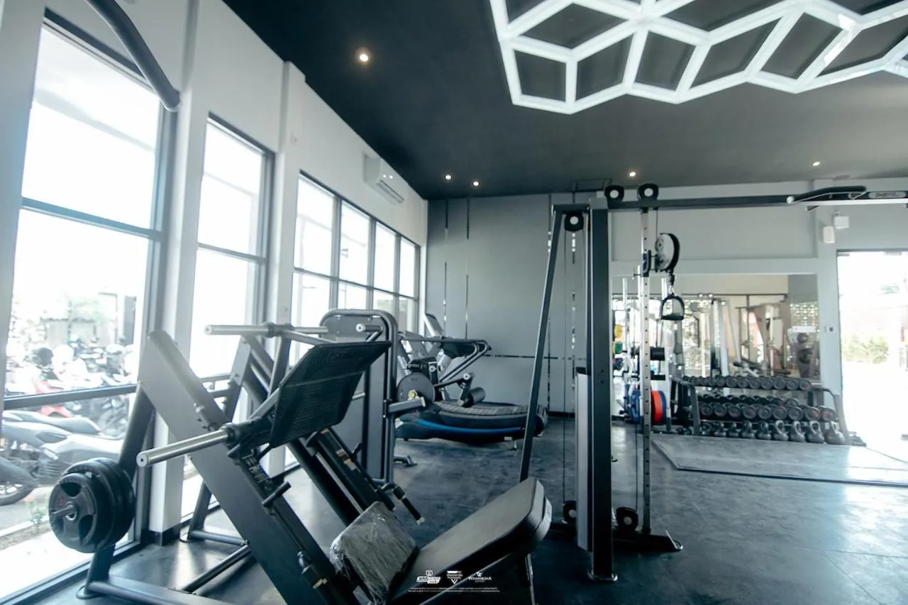 Fitness centre/facilities in Front One Hotel Purwodadi