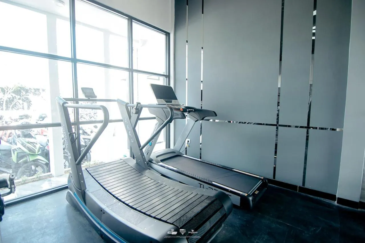 Fitness centre/facilities in Front One Hotel Purwodadi
