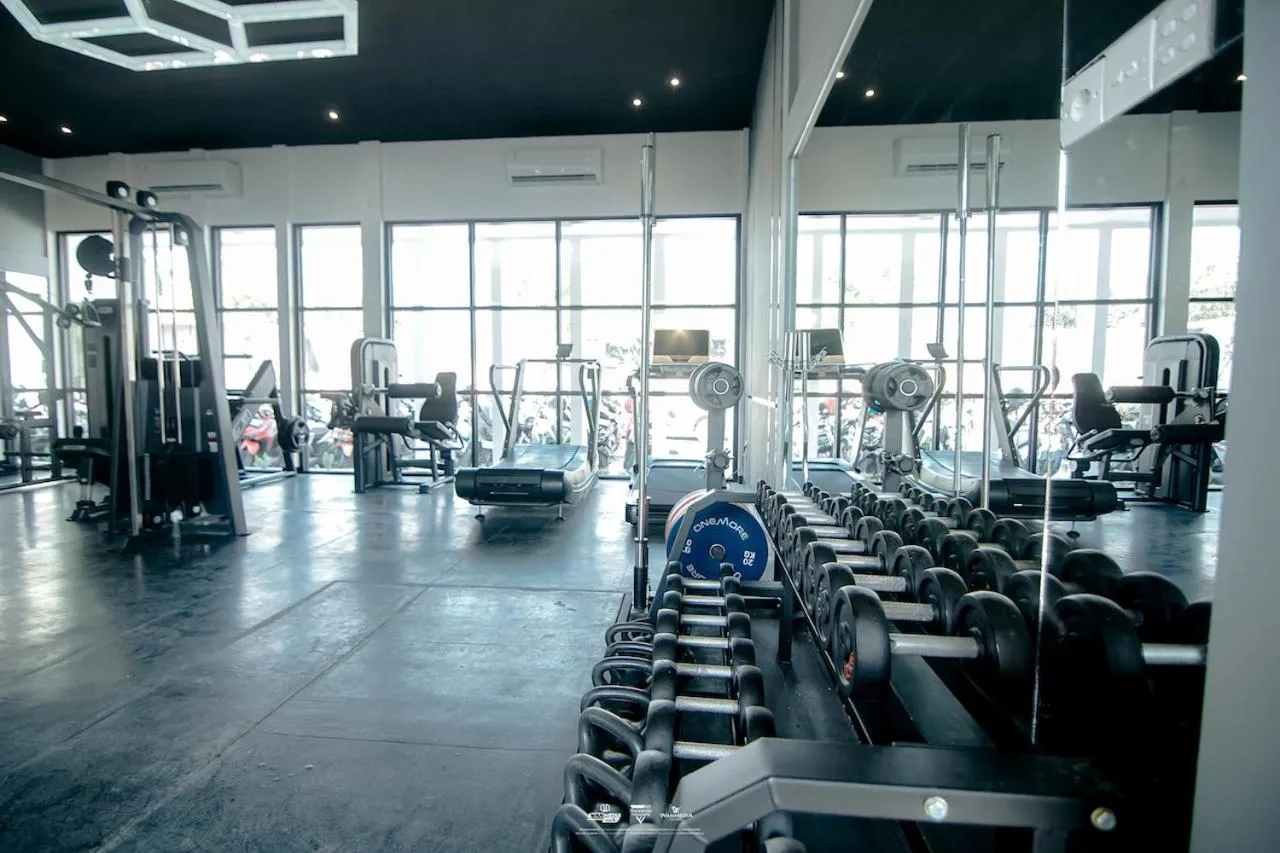 Fitness centre/facilities in Front One Hotel Purwodadi
