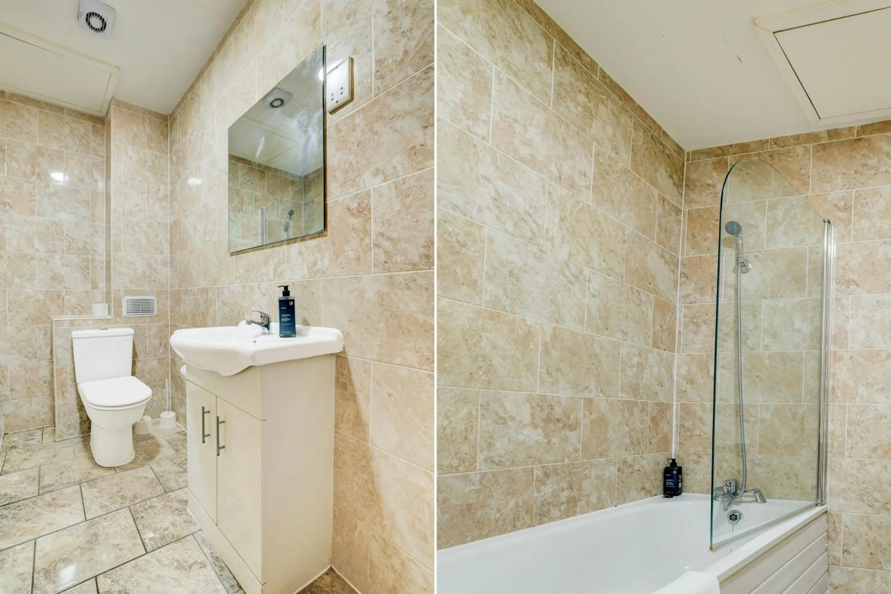 Bathroom in Belvilla Ilford Hill Hotel London