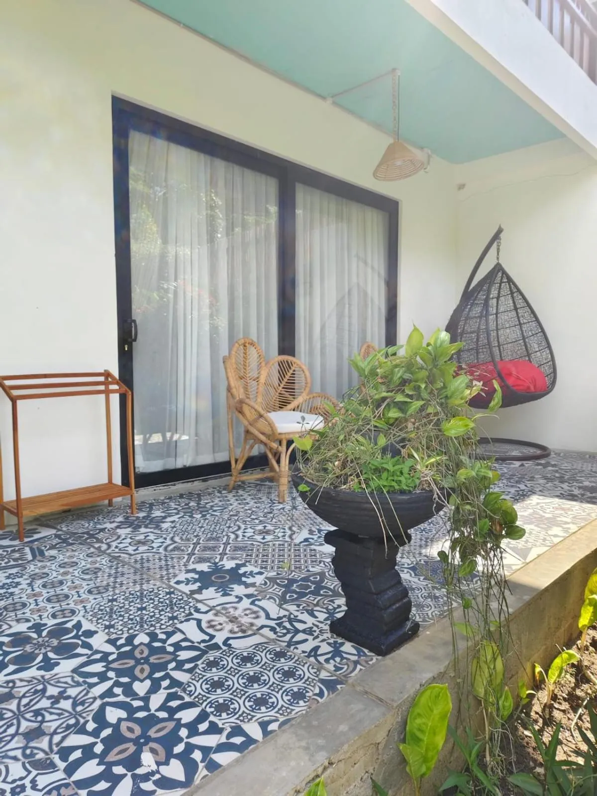 Patio in Casa Nemo Beach Resort & Spa