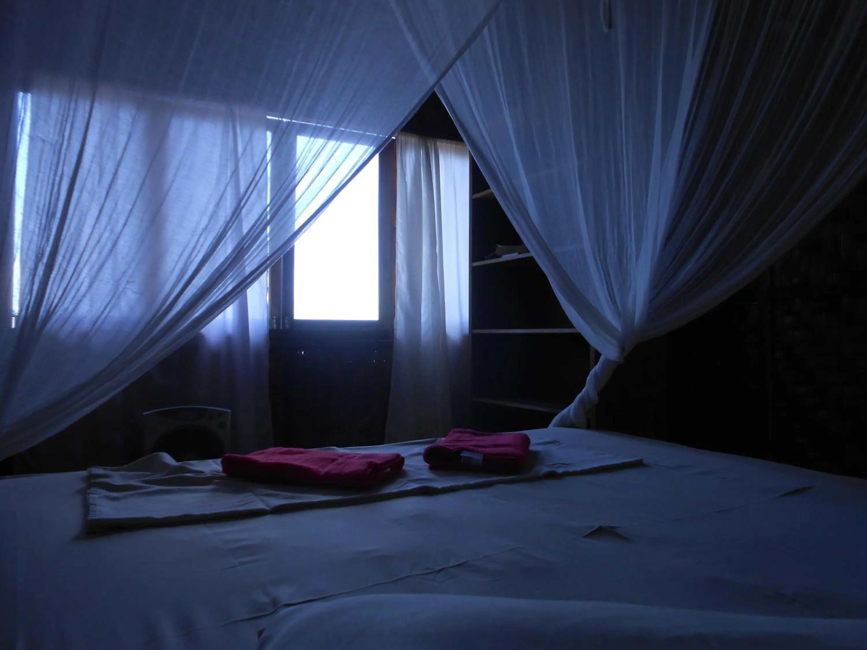 Bed in Casa Nemo Beach Resort & Spa