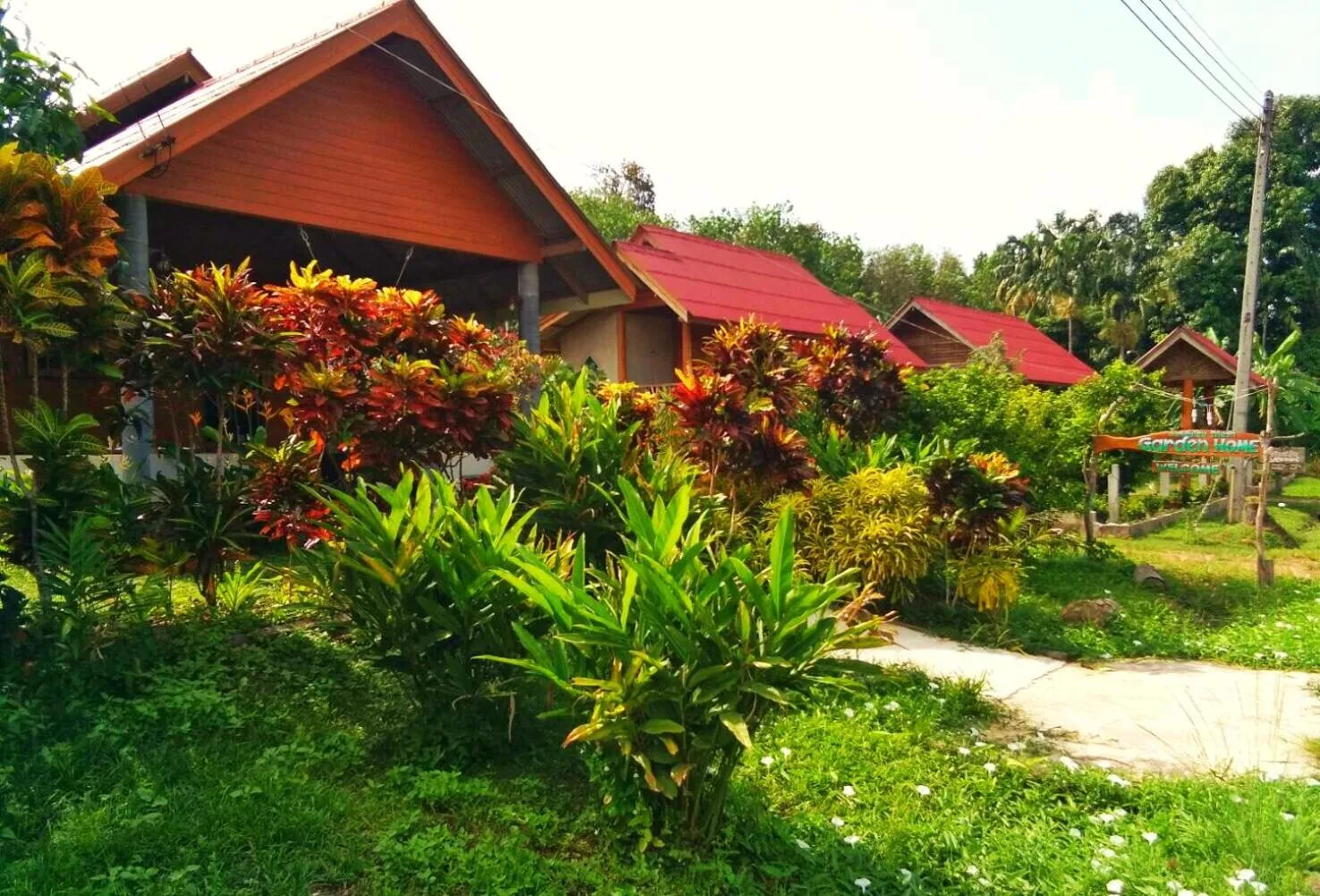 Garden view in Gardenhomeresortkohjum