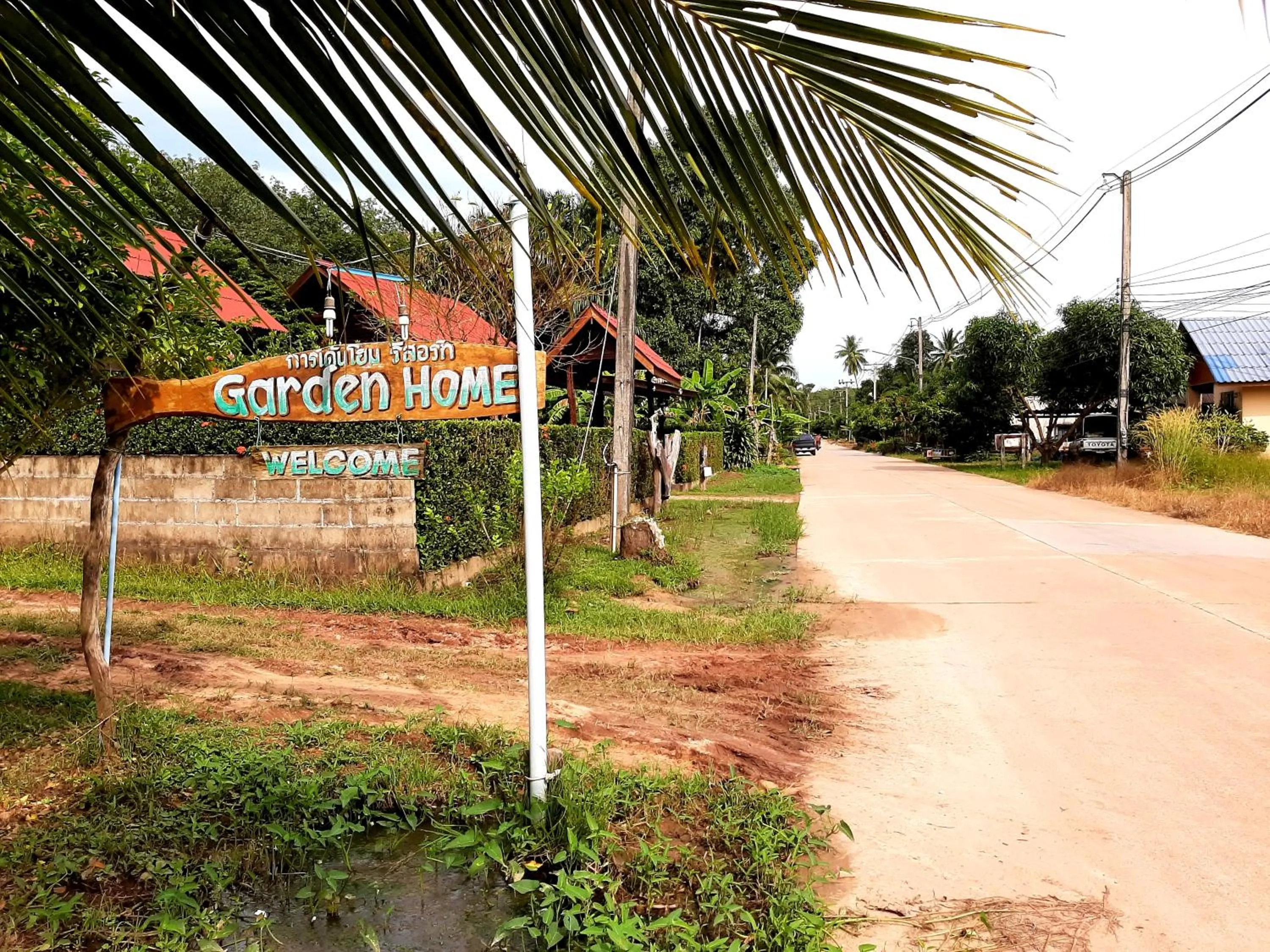Facade/entrance in Gardenhomeresortkohjum