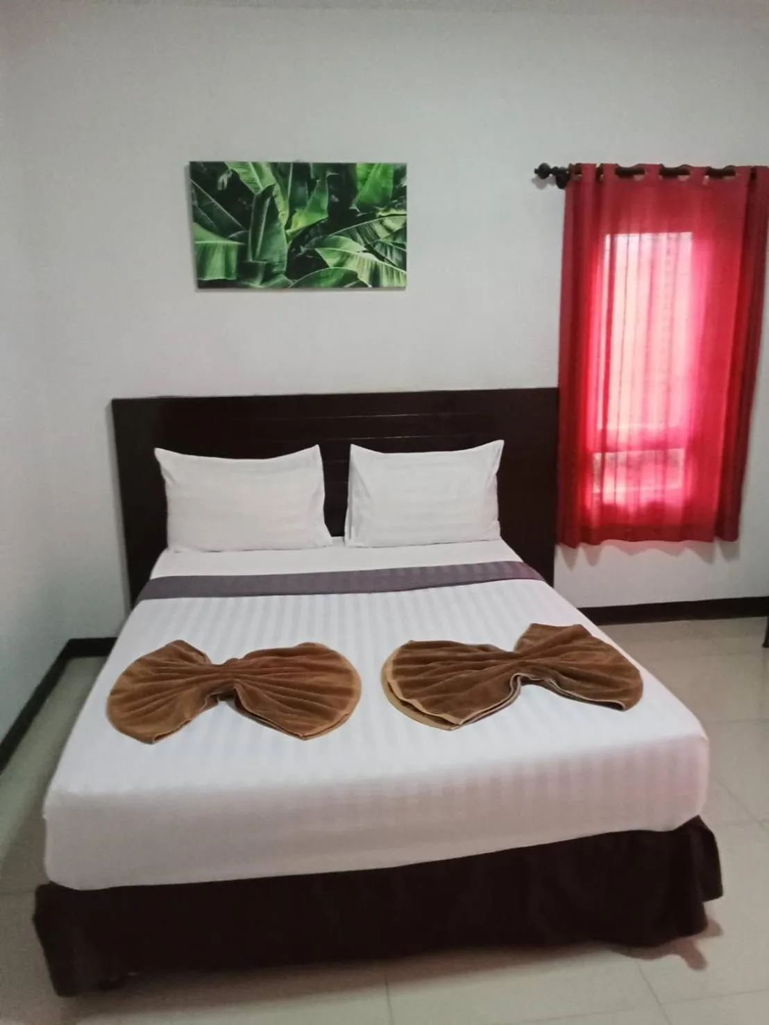 Bed in PS Hotel Saraburi