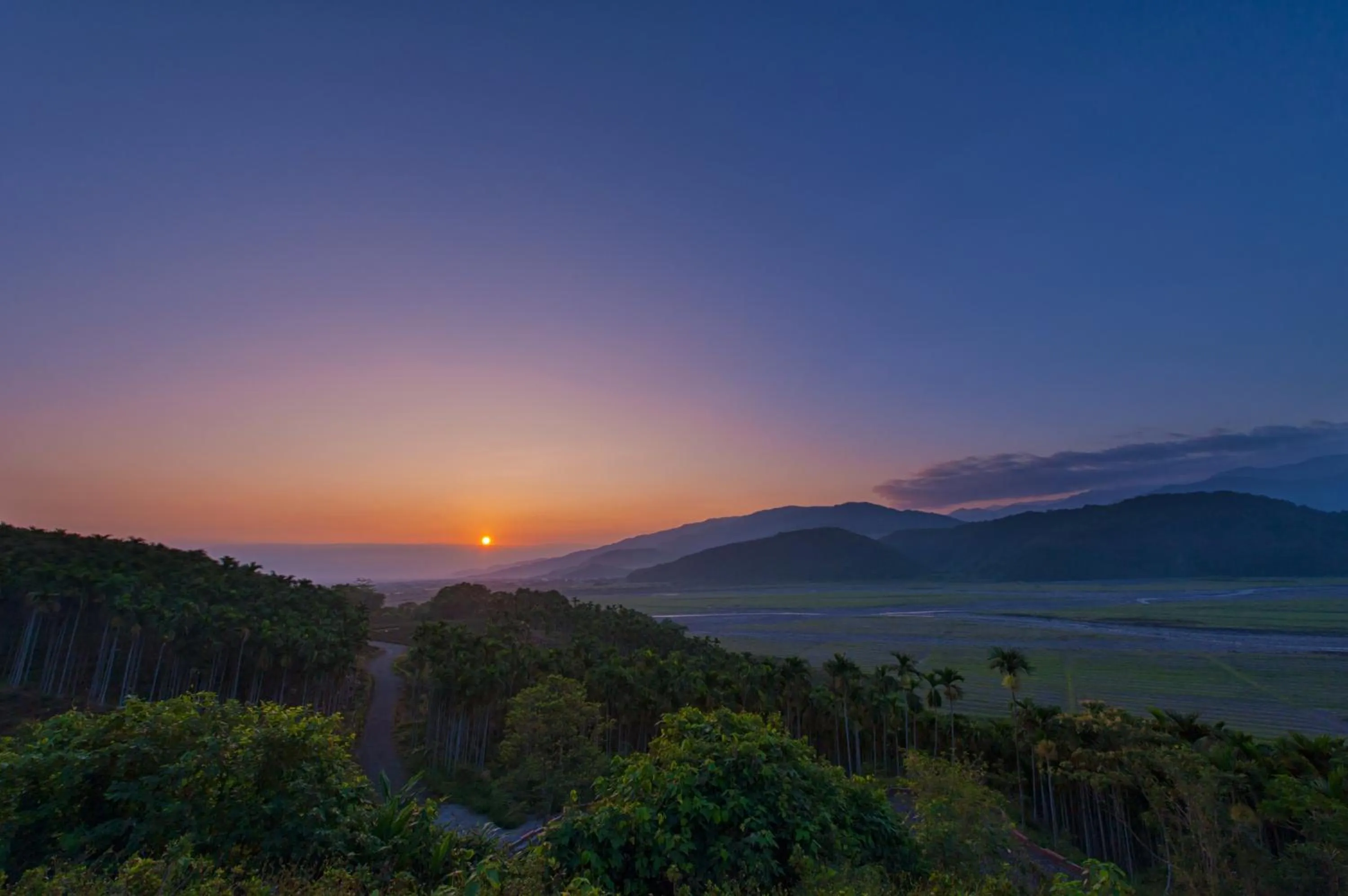 Natural landscape in 山禾居 道 Villa