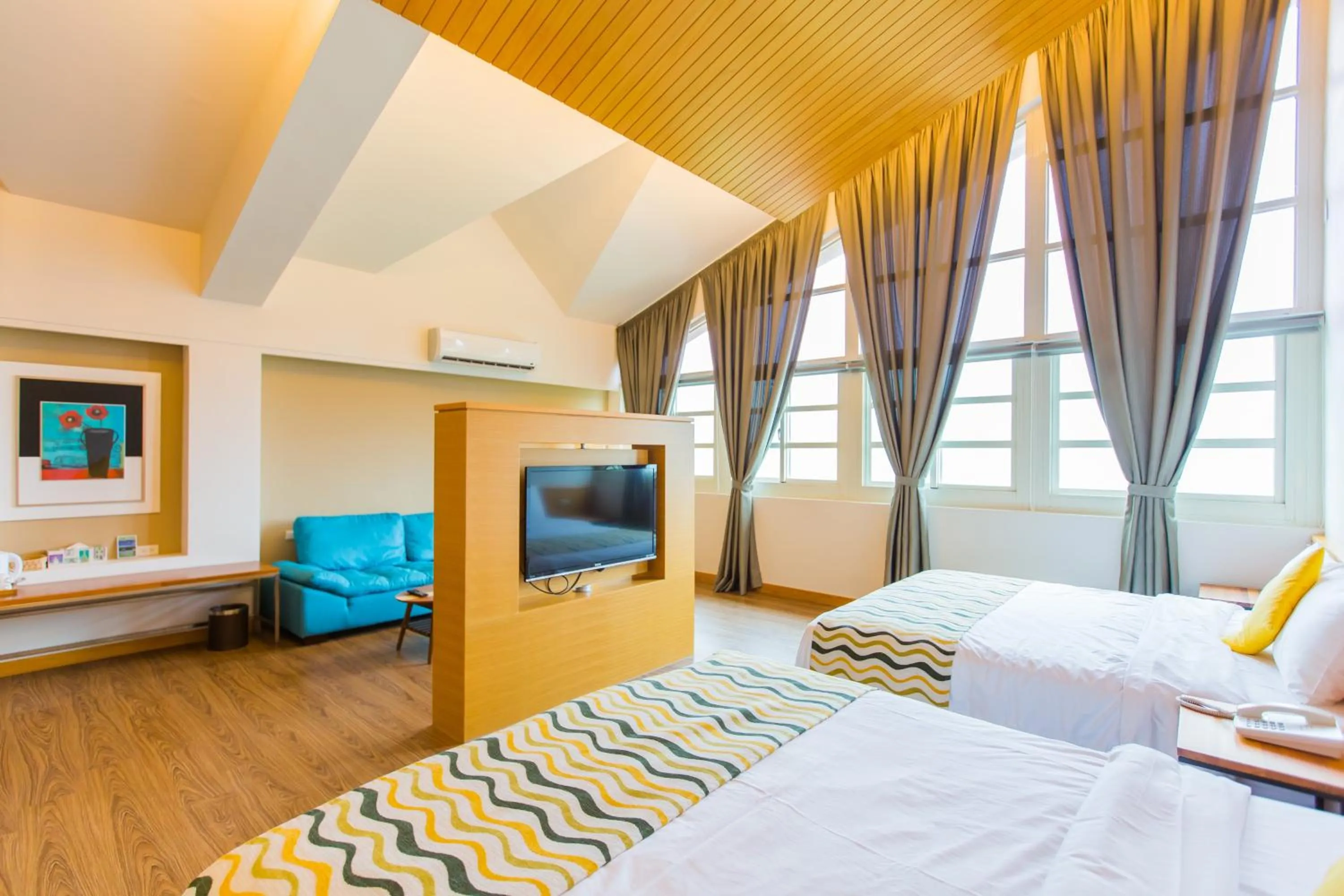 Photo of the whole room, Bed in 山禾居 道 Villa