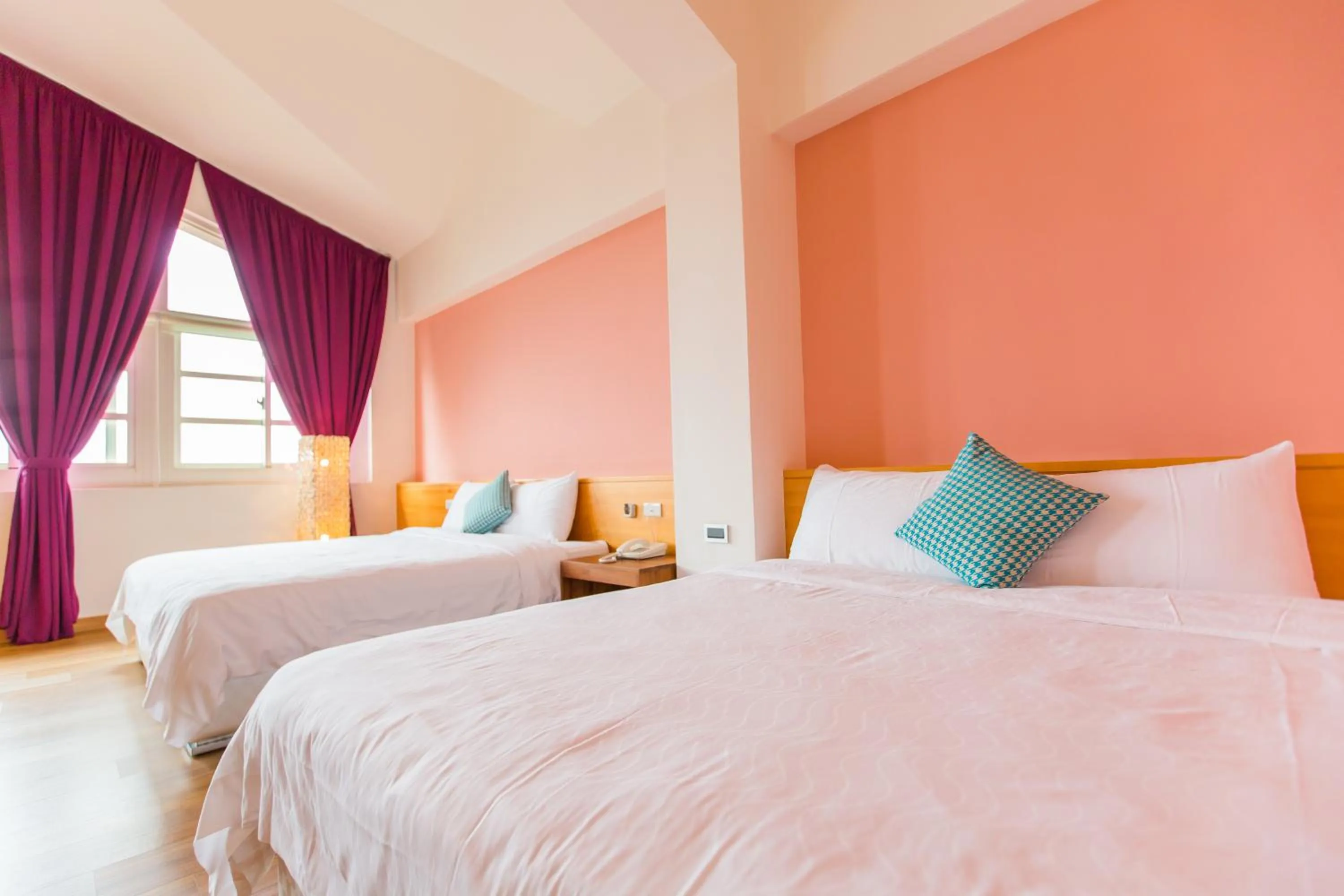 Bed in 山禾居 道 Villa