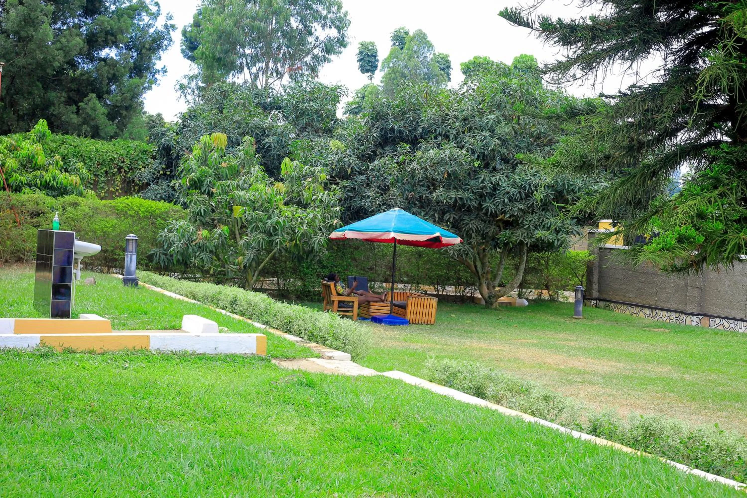 Garden view in Palace Hotel