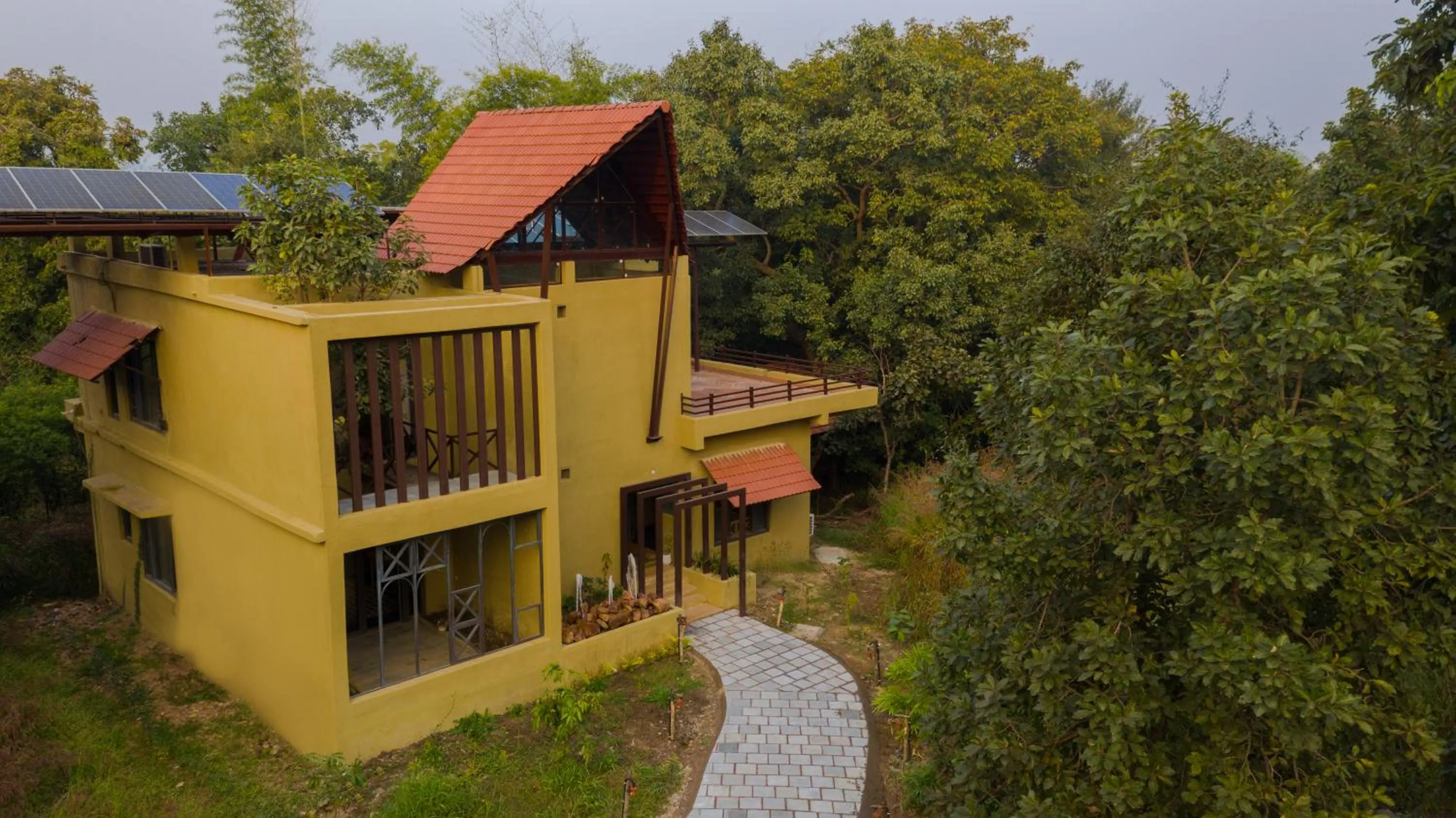 Property building in Vannraj Resort And Spa