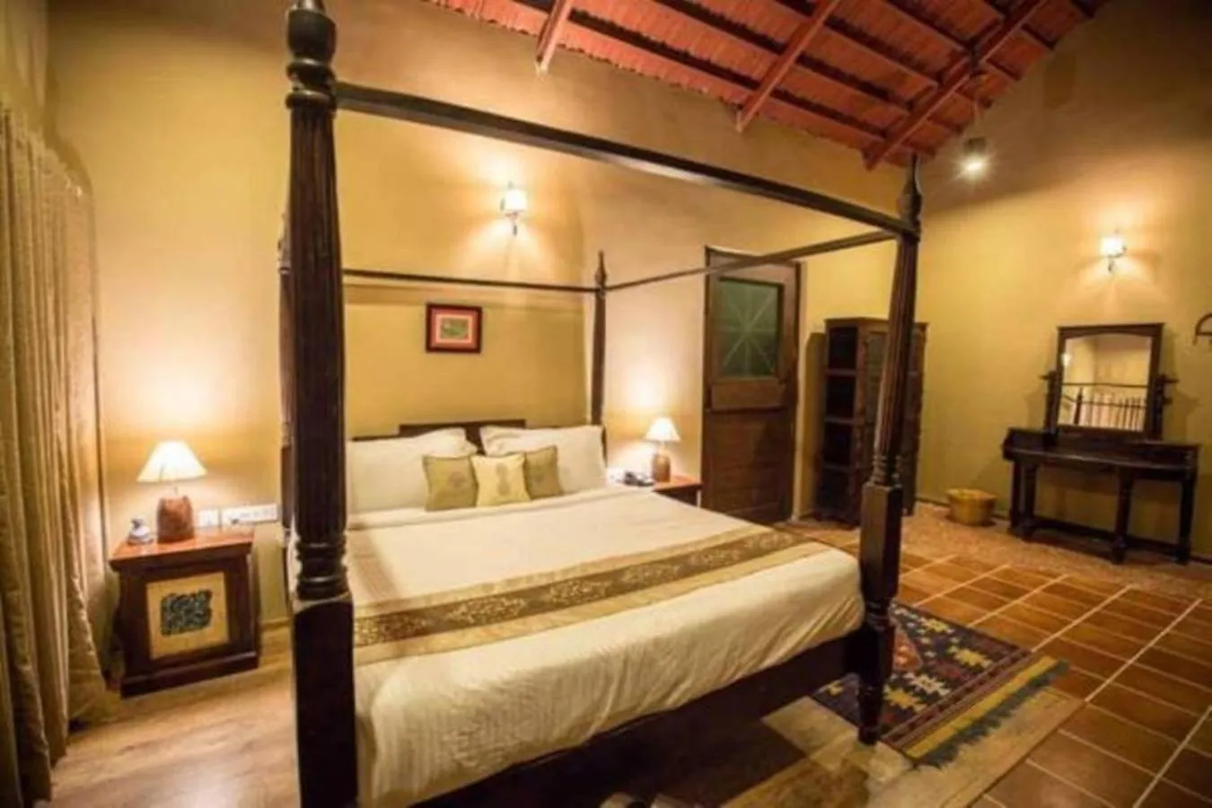 Photo of the whole room, Bed in Vannraj Resort And Spa