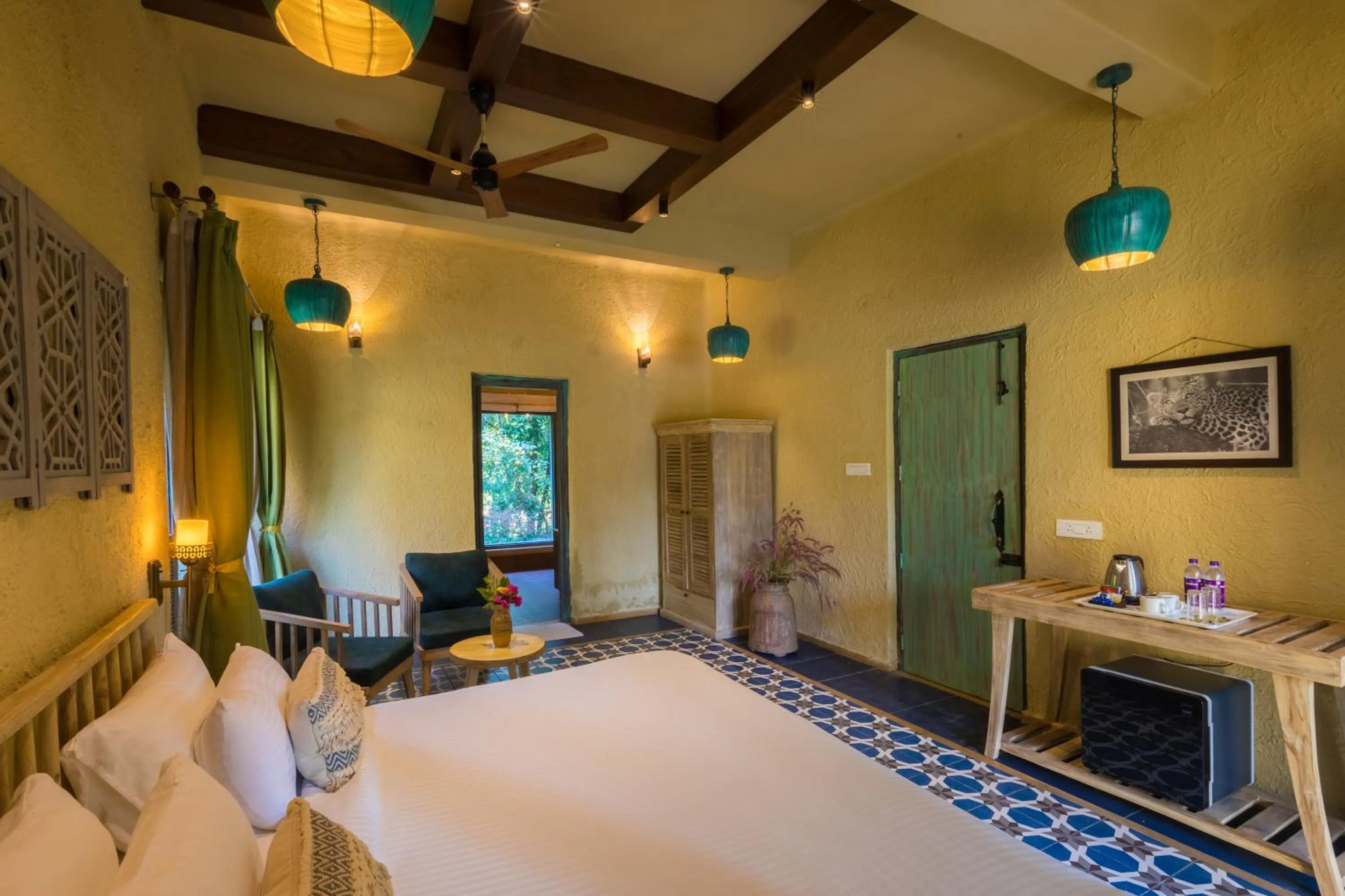 Photo of the whole room, Bed in Vannraj Resort And Spa