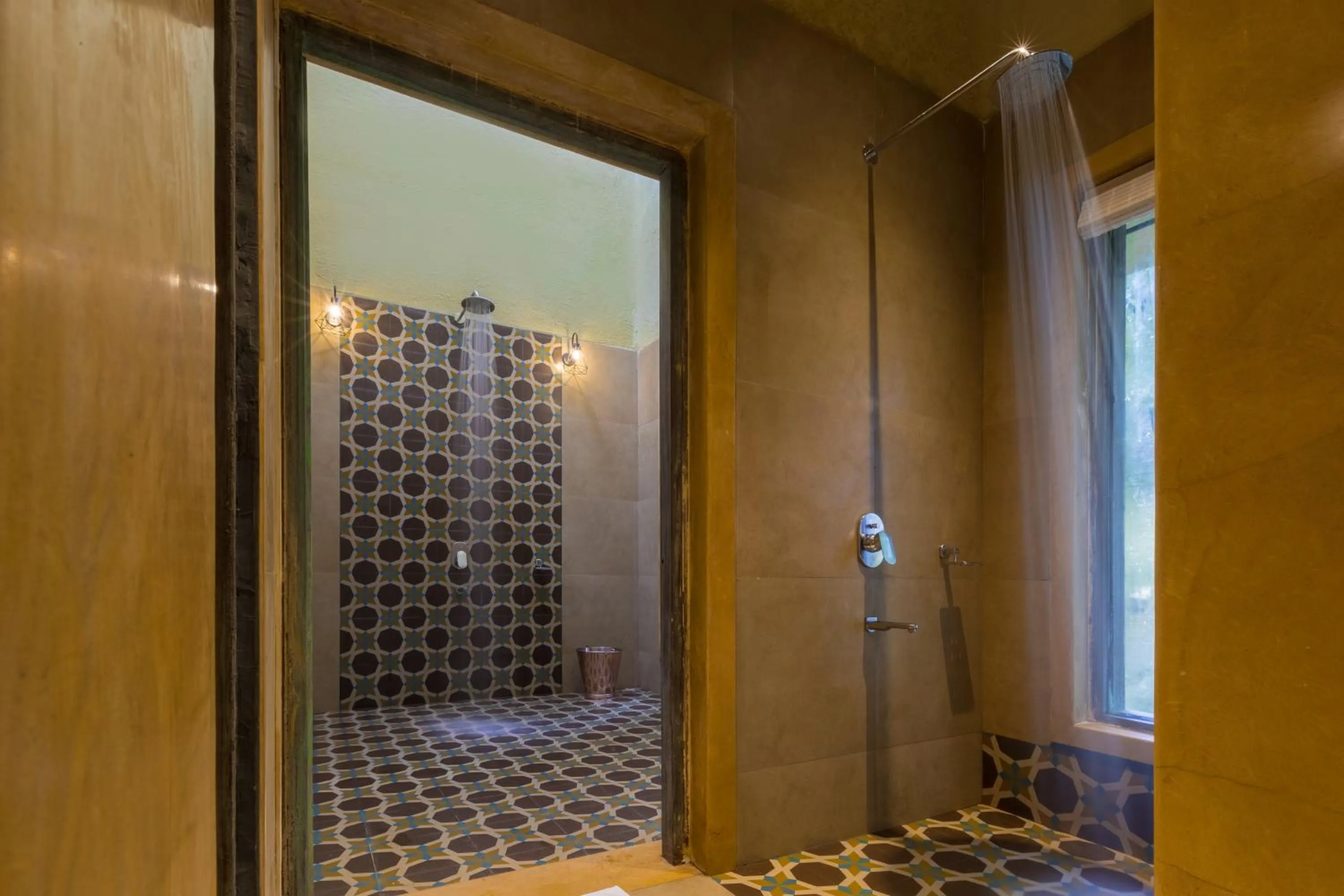 Bathroom in Vannraj Resort And Spa
