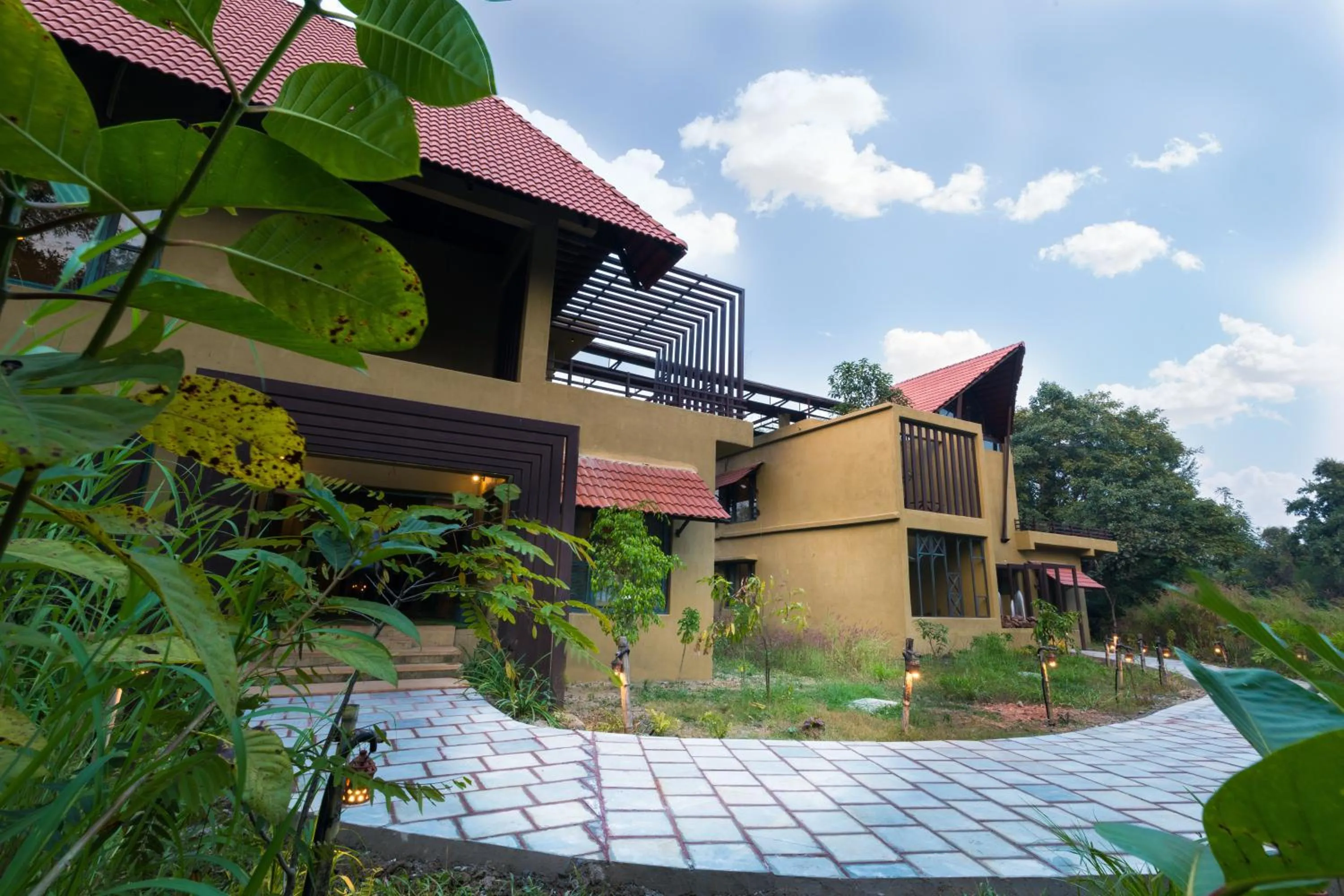 Property building in Vannraj Resort And Spa