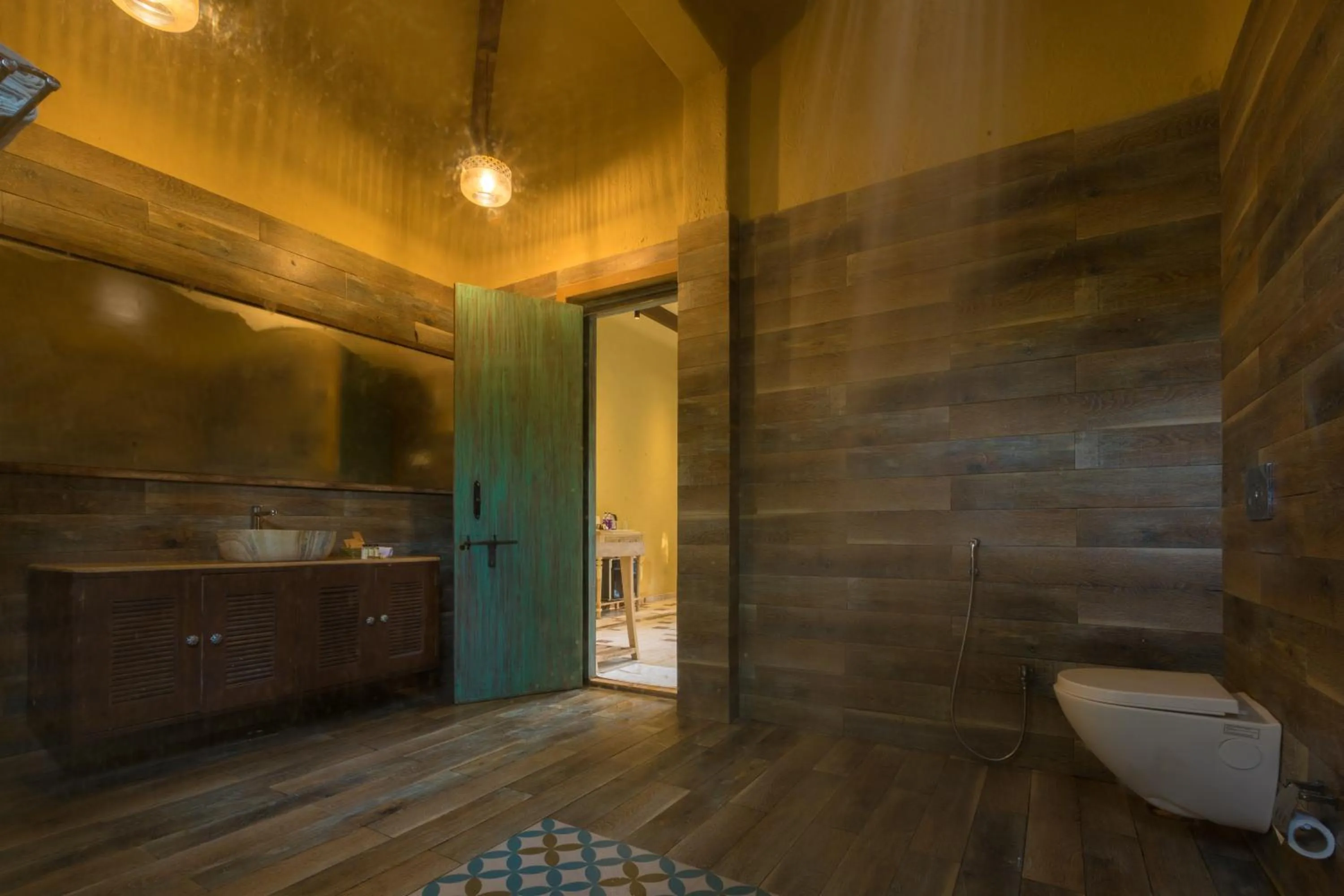 Bathroom in Vannraj Resort And Spa