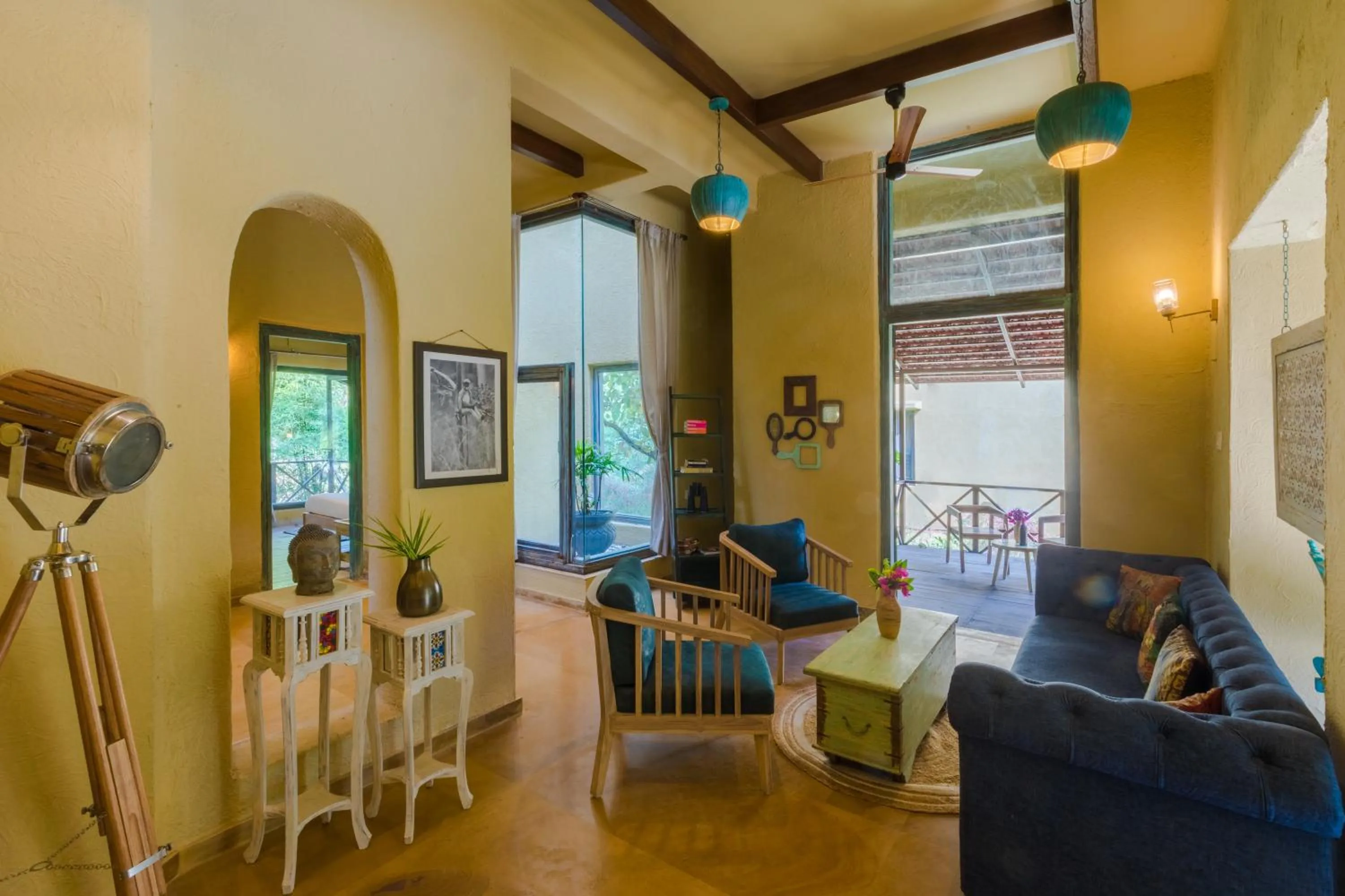 Living room in Vannraj Resort And Spa