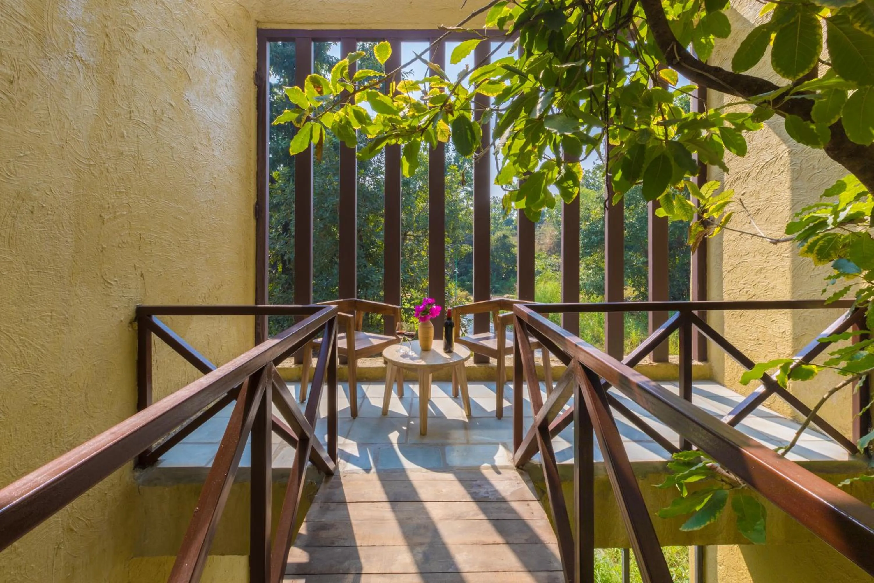 Seating area in Vannraj Resort And Spa