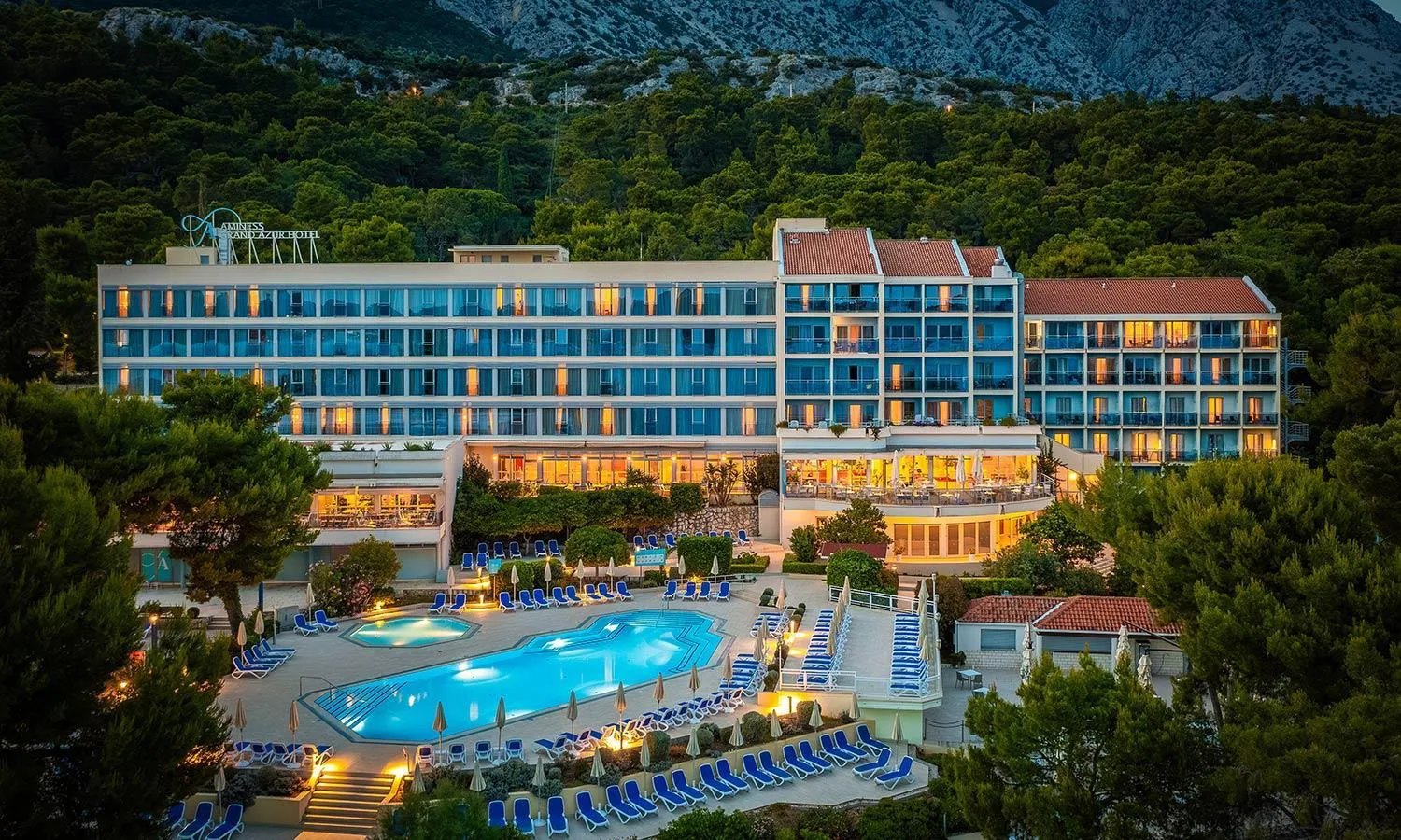 Property building in Aminess Vival Grand Azur Hotel