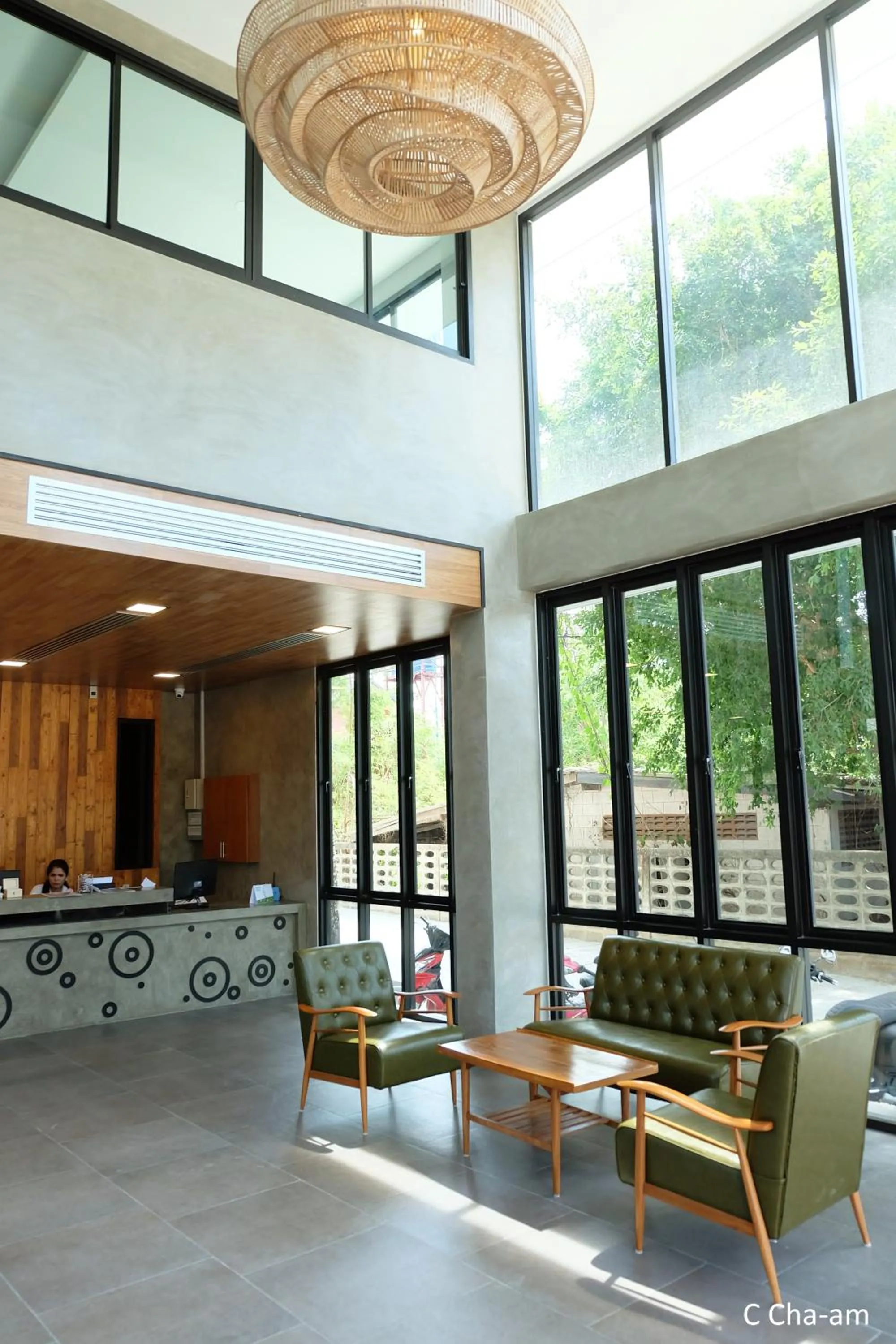 Lobby or reception in C Cha-Am Hotel