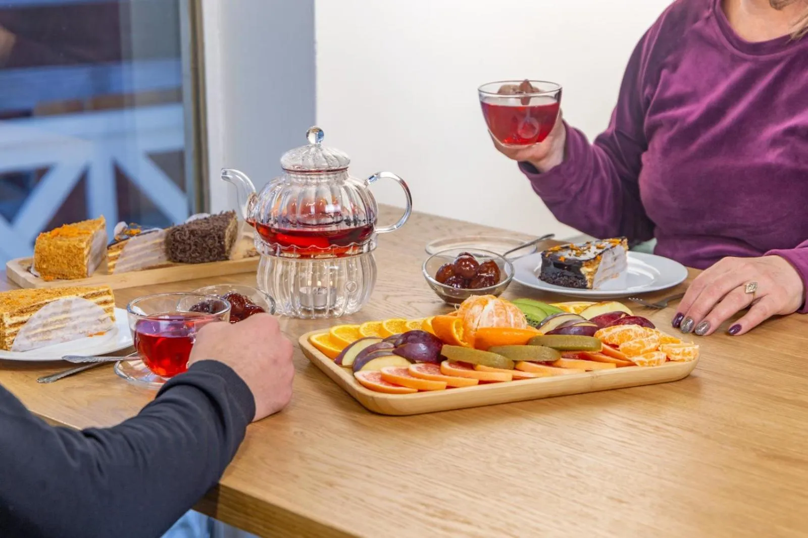 People in Popock Tsaghkadzor