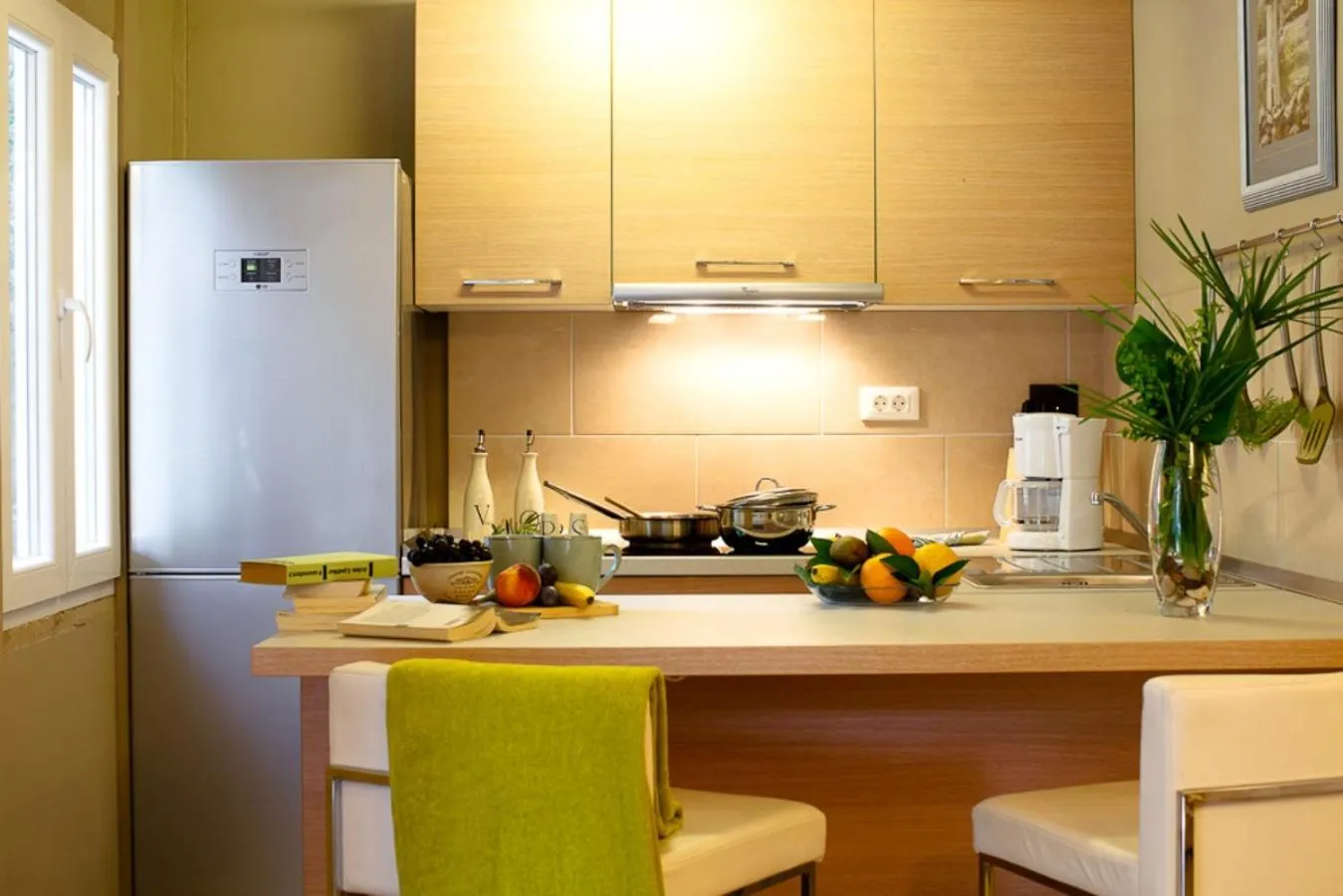 Kitchen or kitchenette in Waterman Svpetrvs Resort - All Inclusive