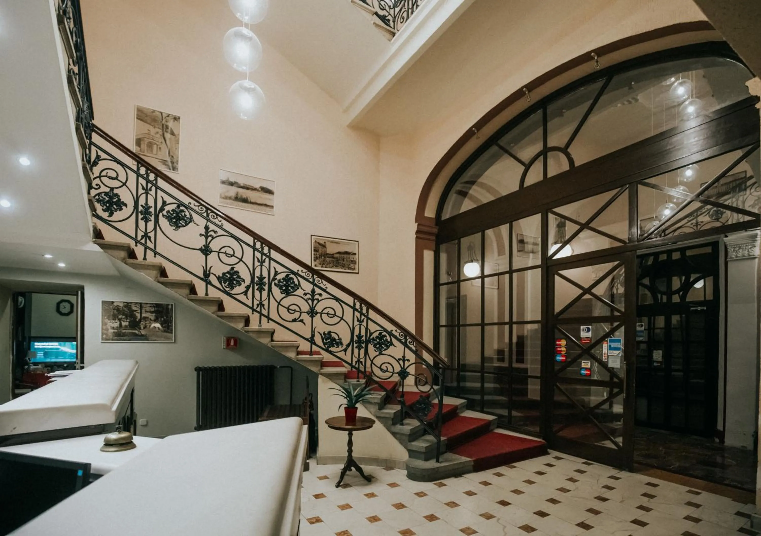 Lobby or reception in Hotel Central