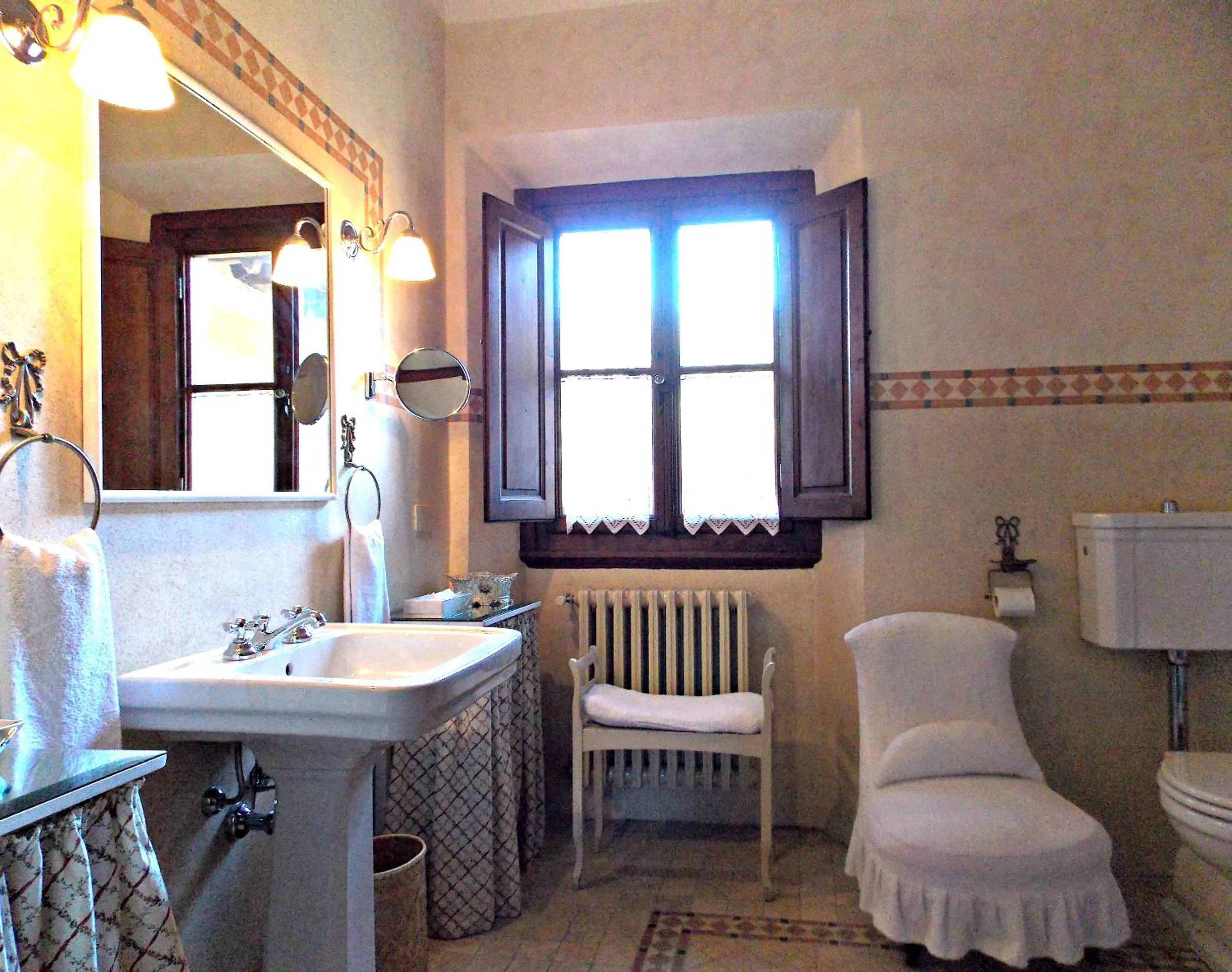 Bathroom in Villa Salaiole