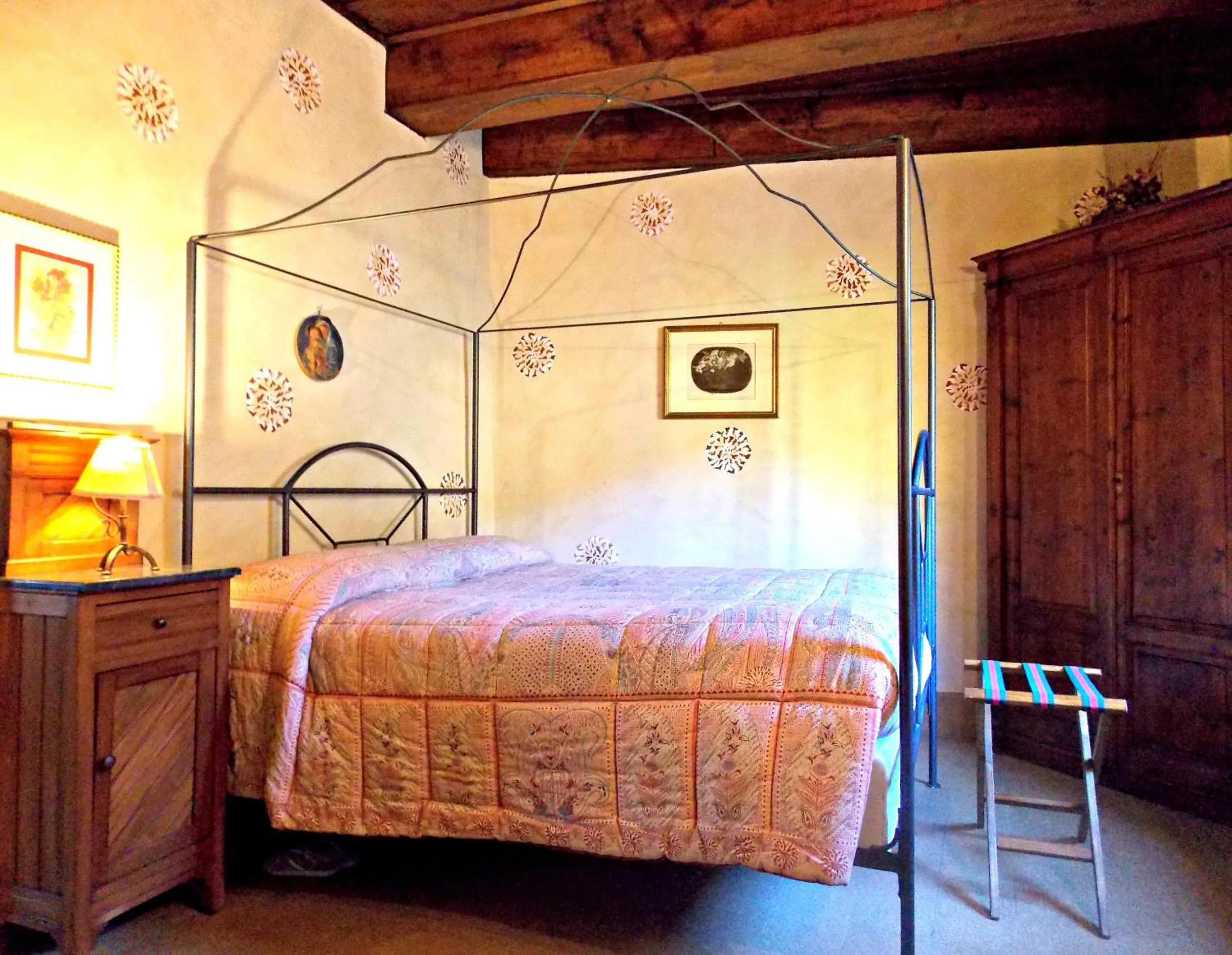 Bedroom, Bed in Villa Salaiole