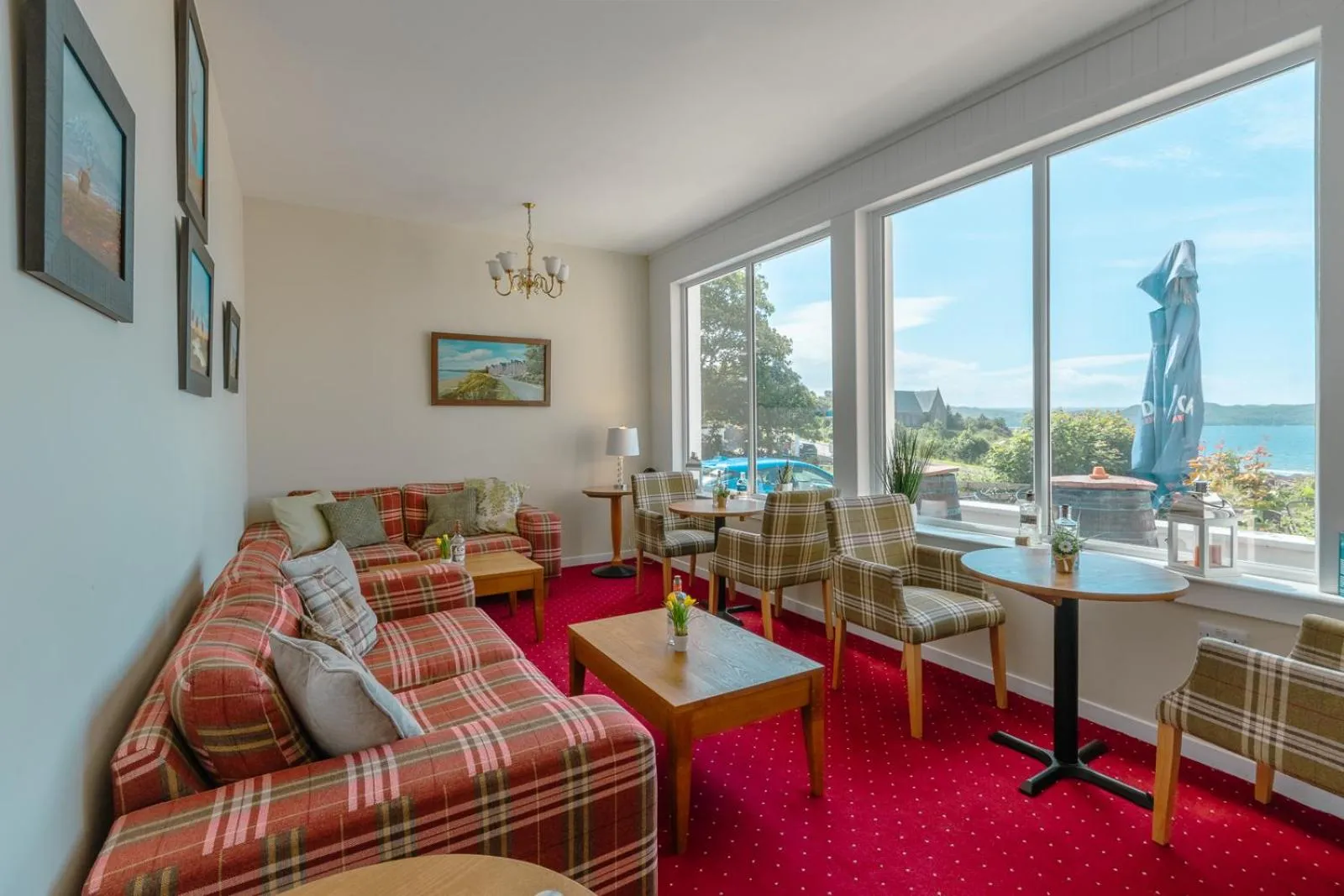 Seating area in Gairloch Hotel 'A Bespoke Hotel'
