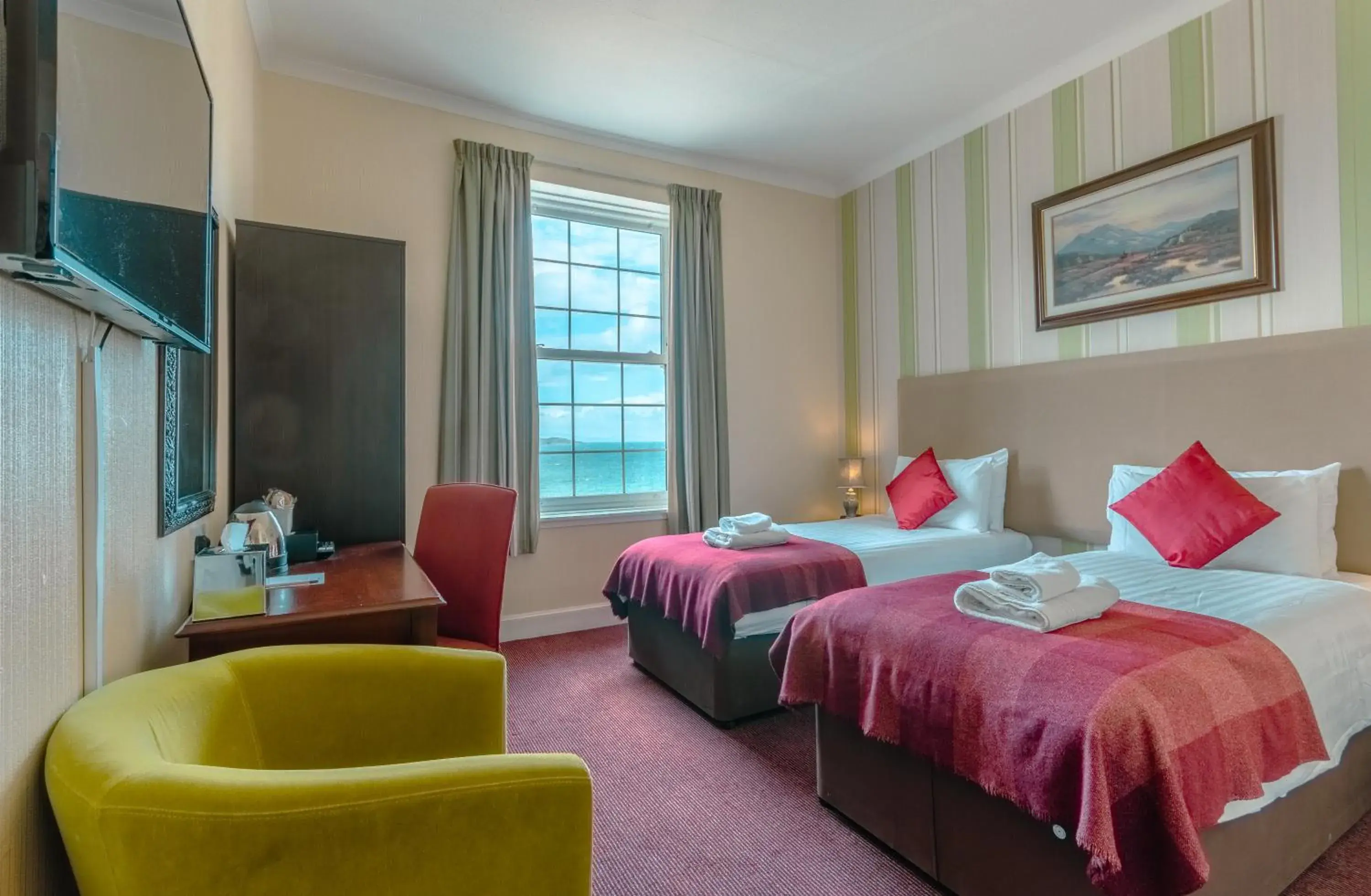 Twin Room with Sea View in Gairloch Hotel 'A Bespoke Hotel' Twin Room with Sea View in Gairloch Hotel 'A Bespoke Hotel'