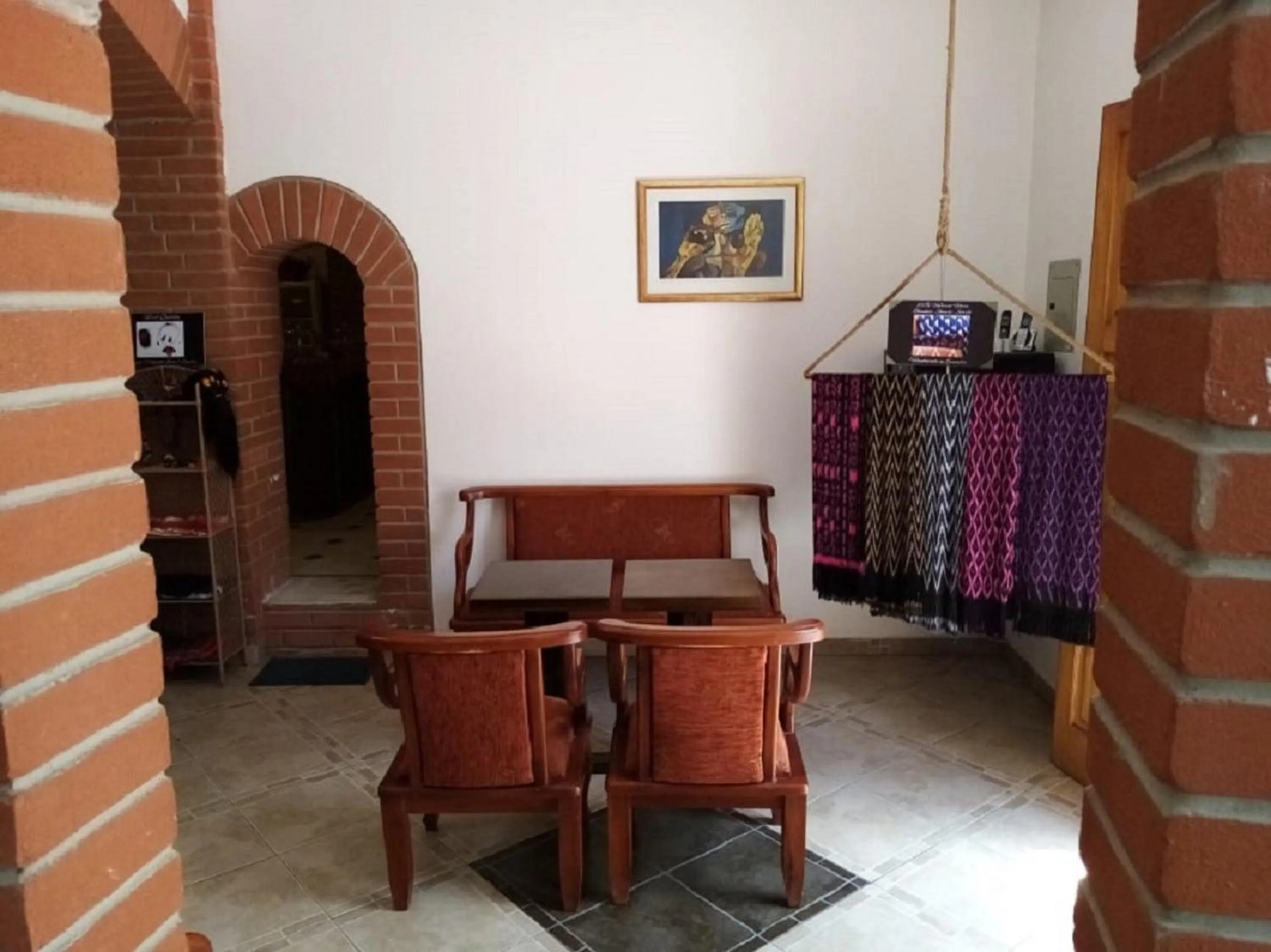 Living room in Hotel Casa Ecuatreasures Centro Historico