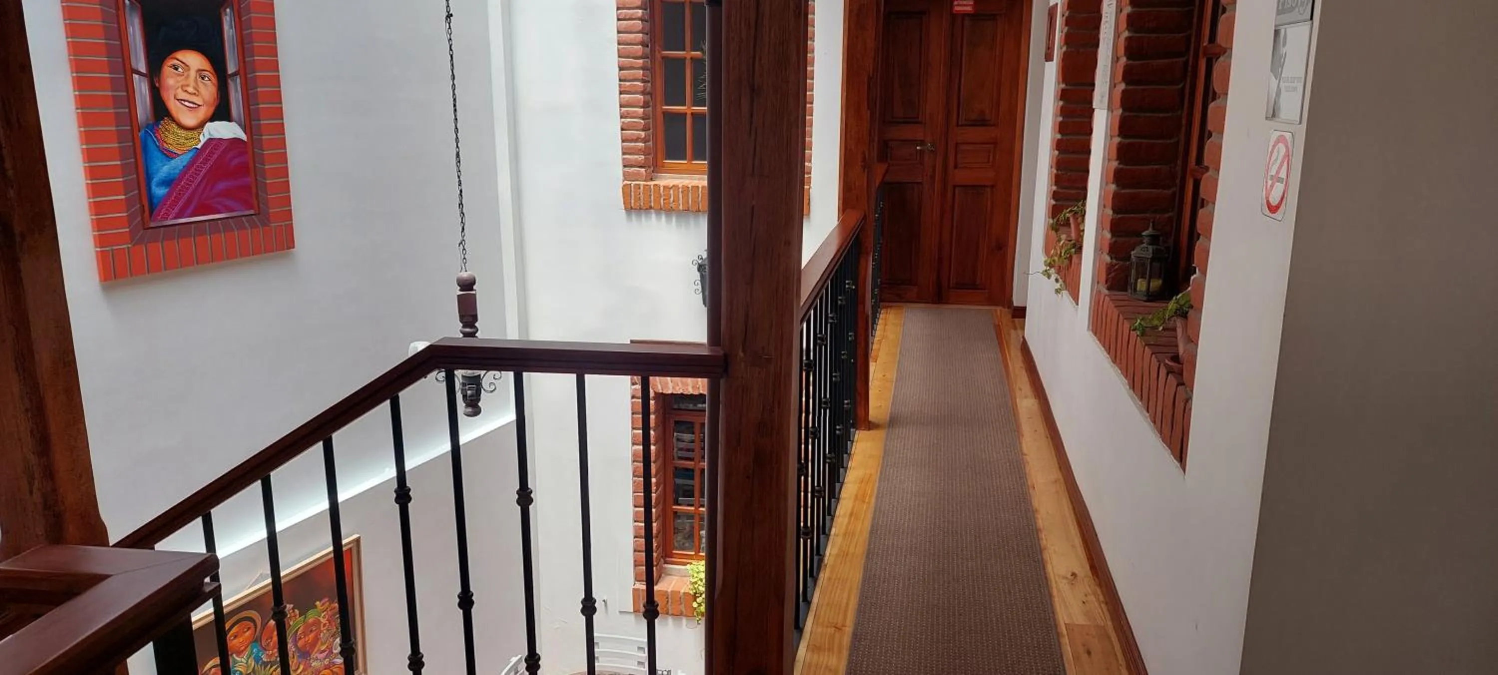 Decorative detail in Hotel Casa Ecuatreasures Centro Historico