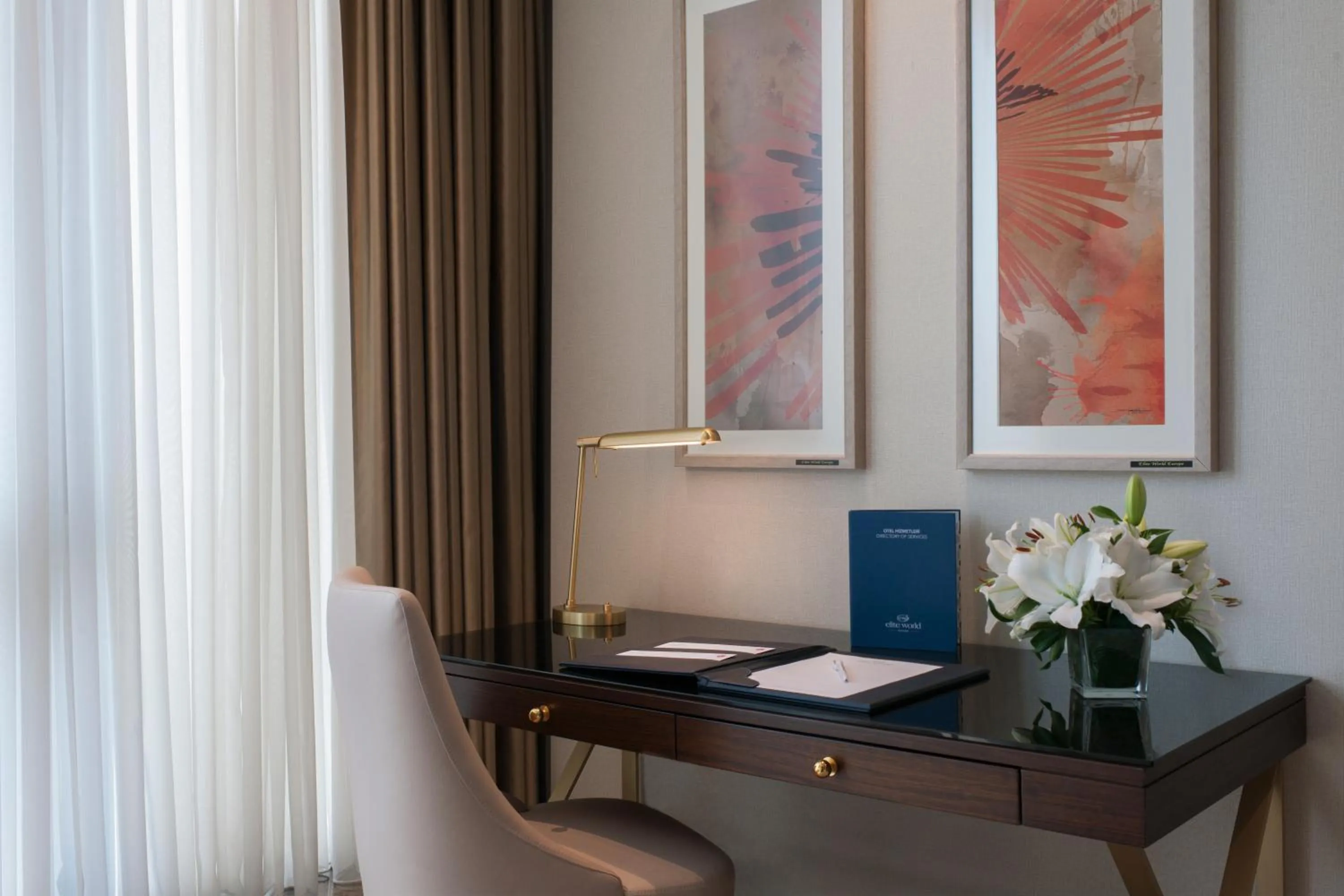 Decorative detail in Elite World Grand Istanbul Basın Ekspres