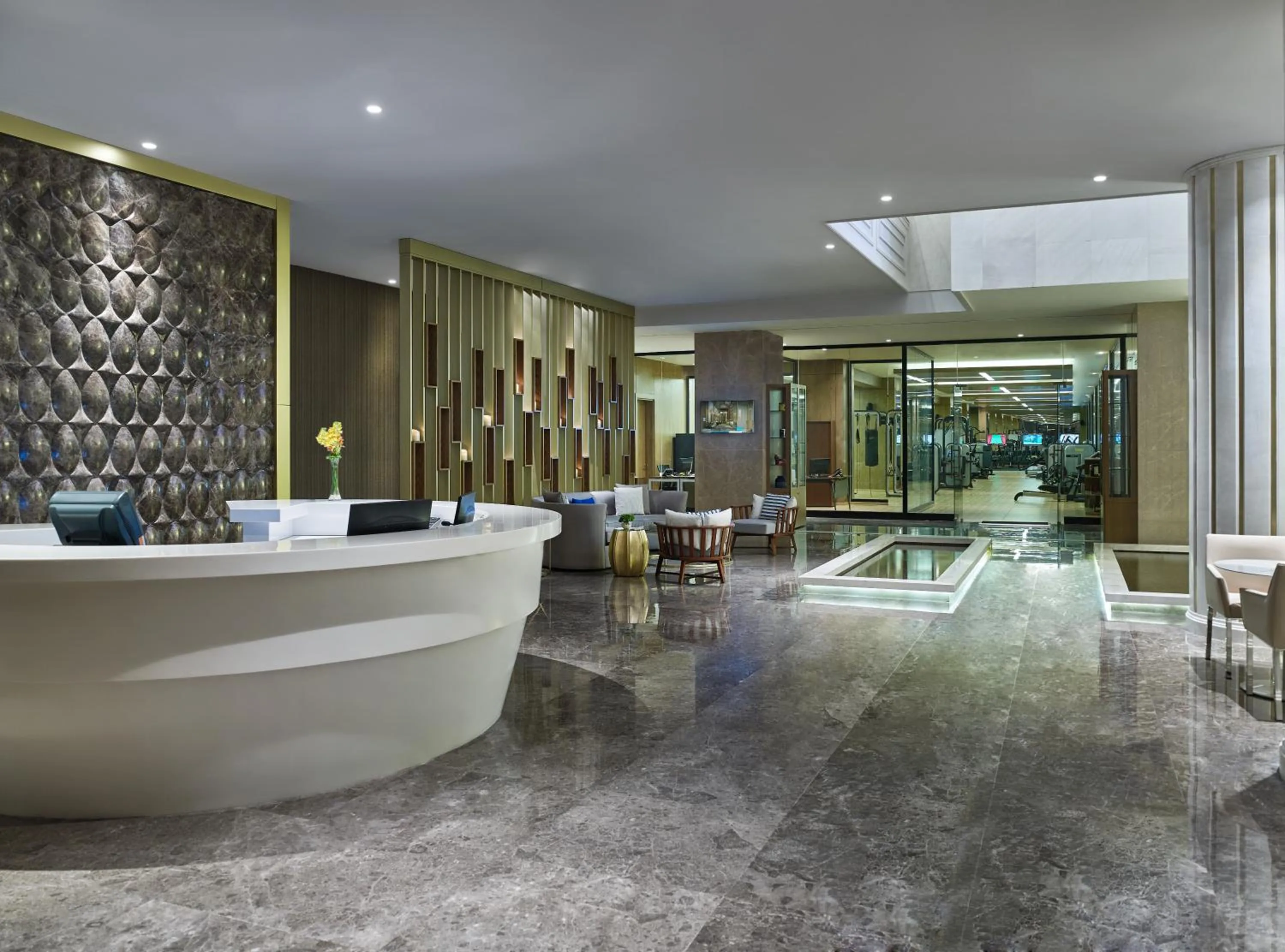 Fitness centre/facilities in Elite World Grand Istanbul Basın Ekspres