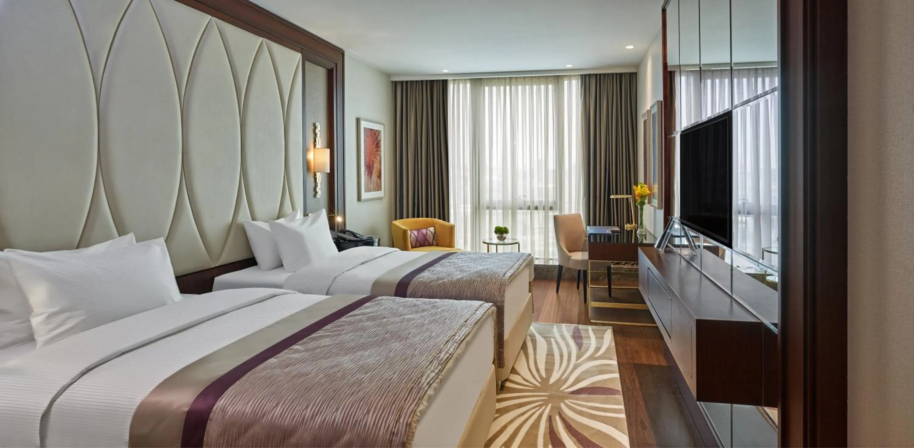 Bedroom, Bed in Elite World Grand Istanbul Basın Ekspres
