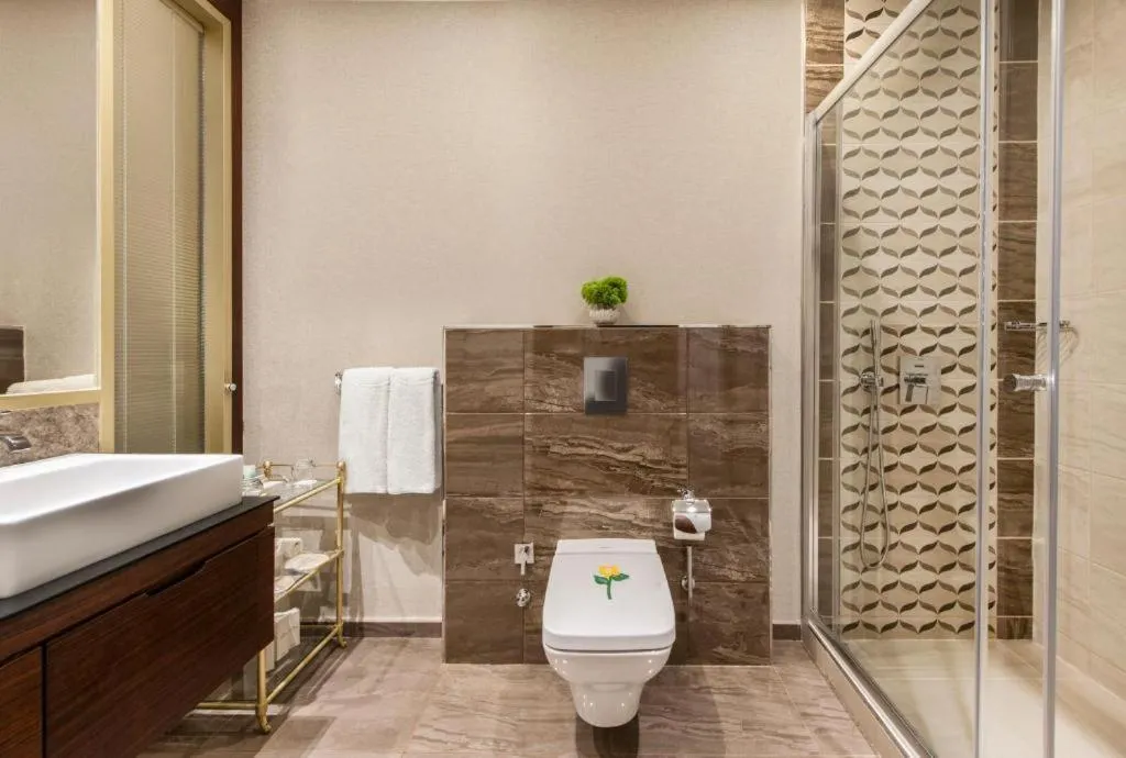 Toilet in Elite World Grand Istanbul Basın Ekspres