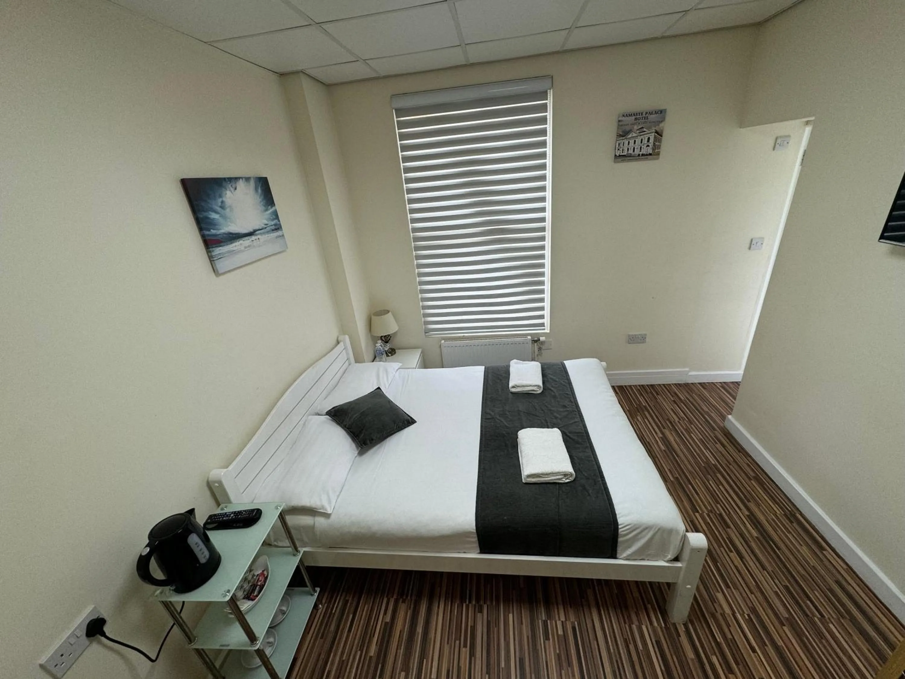 Bed in Namaste Palace Hotel