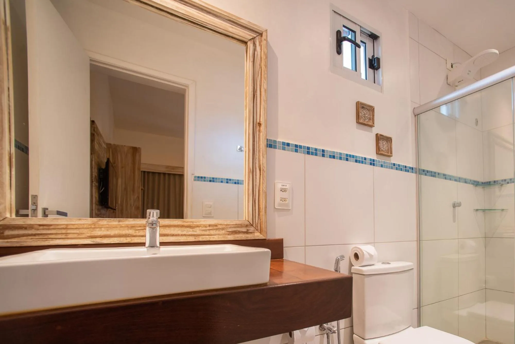 Bathroom in Pousada Tubarão