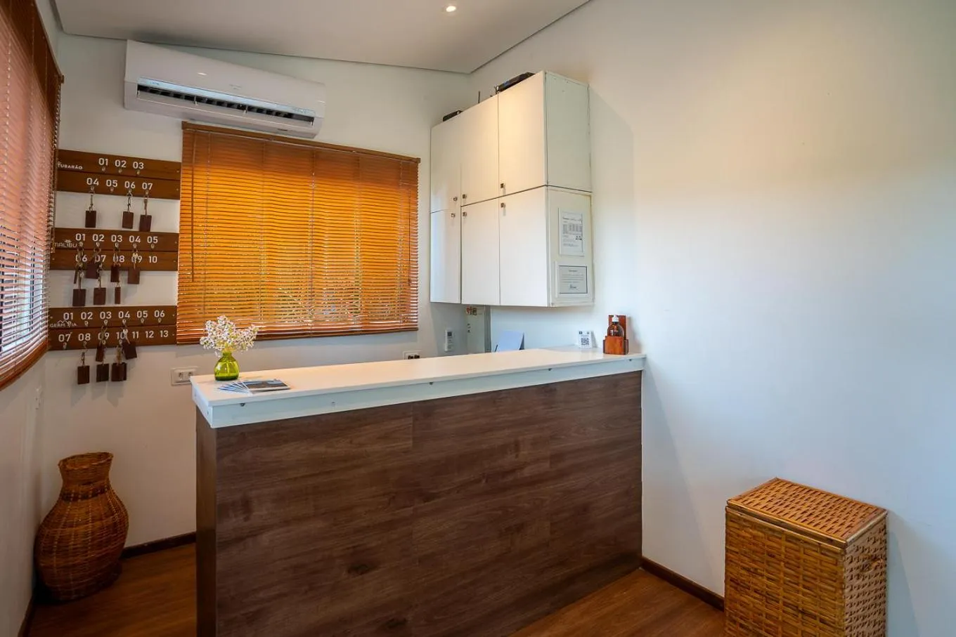 Lobby or reception in Pousada Tubarão