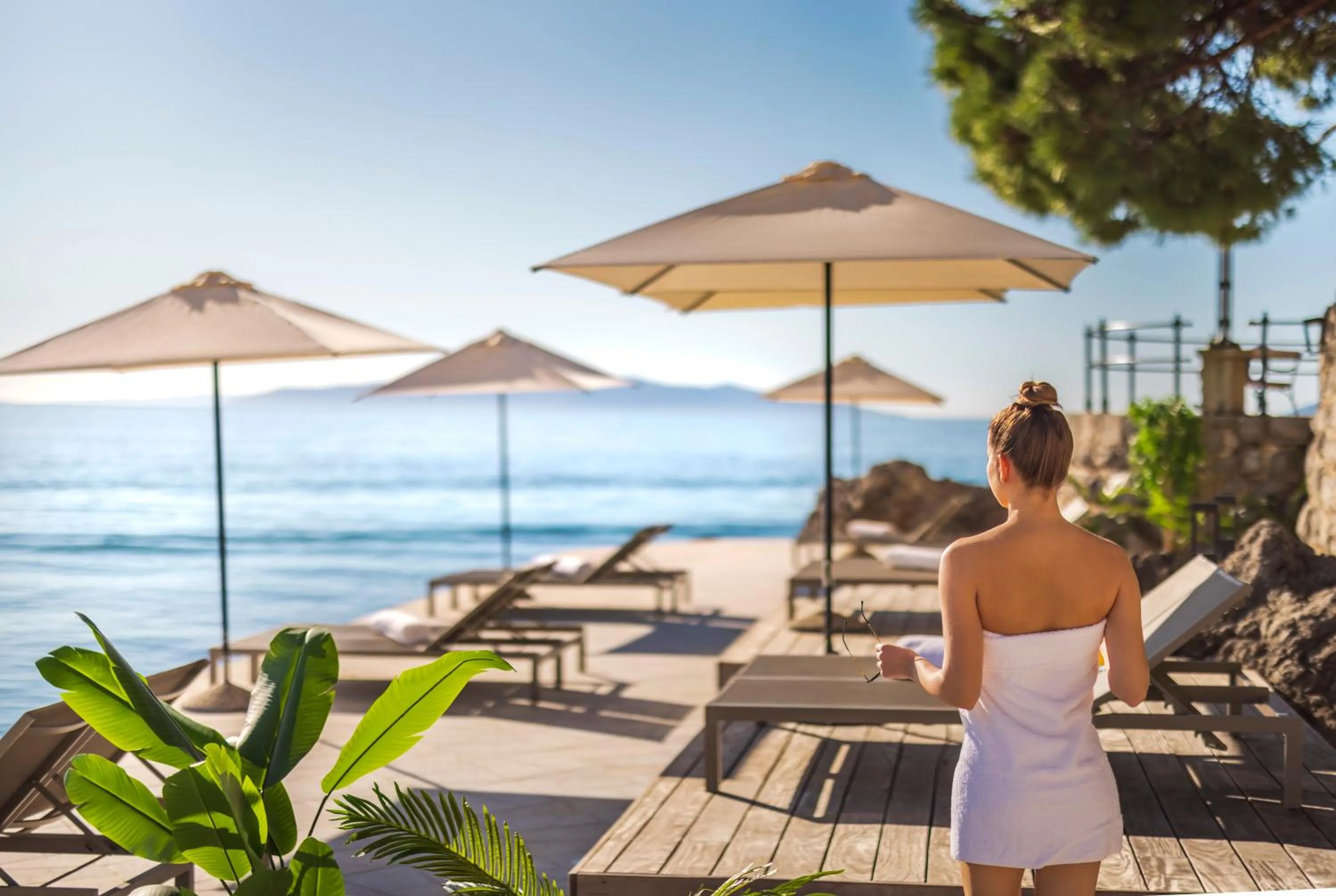 Beach in Hotel Kvarner - Liburnia