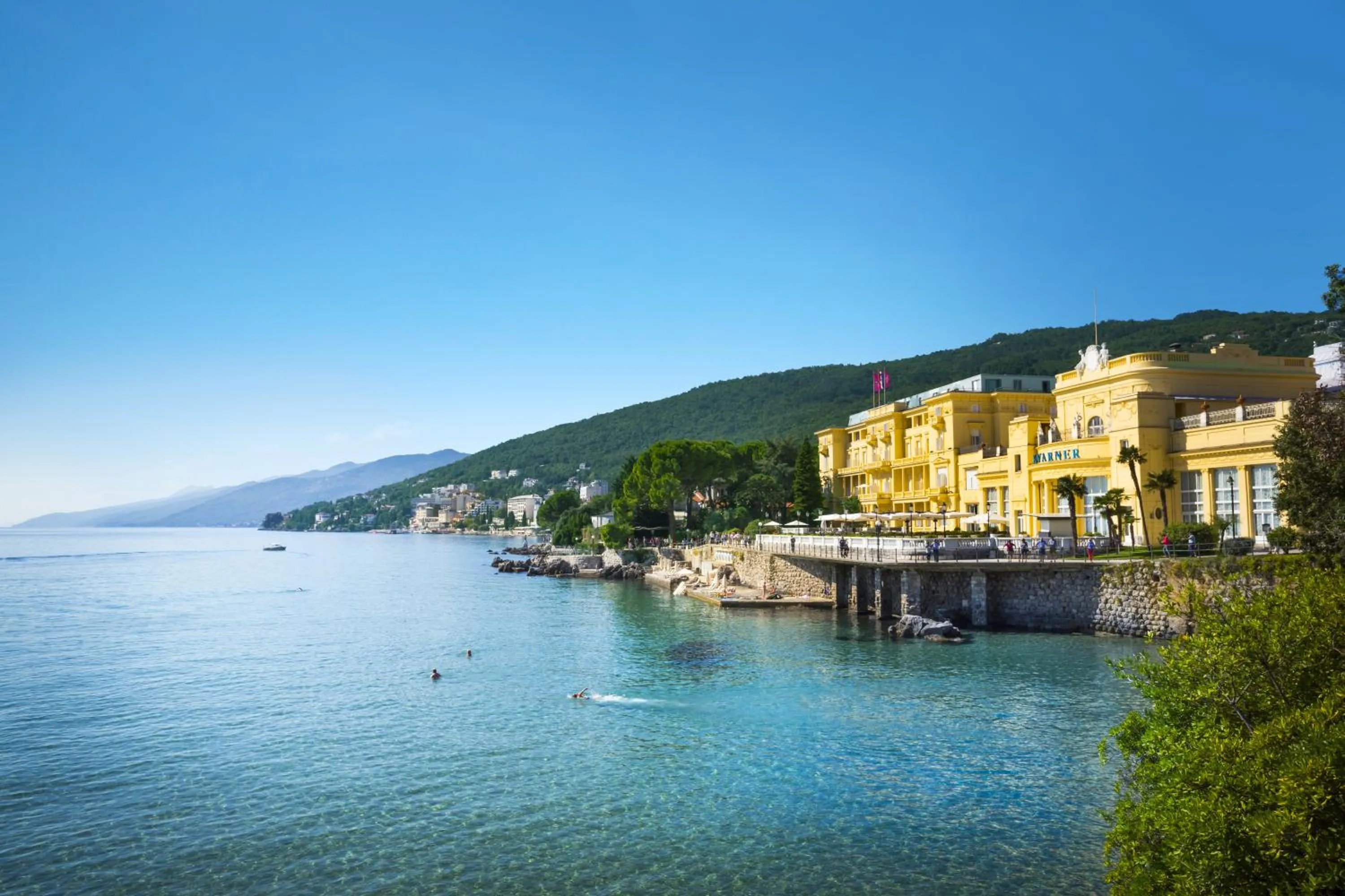 Bird's eye view in Hotel Kvarner - Liburnia