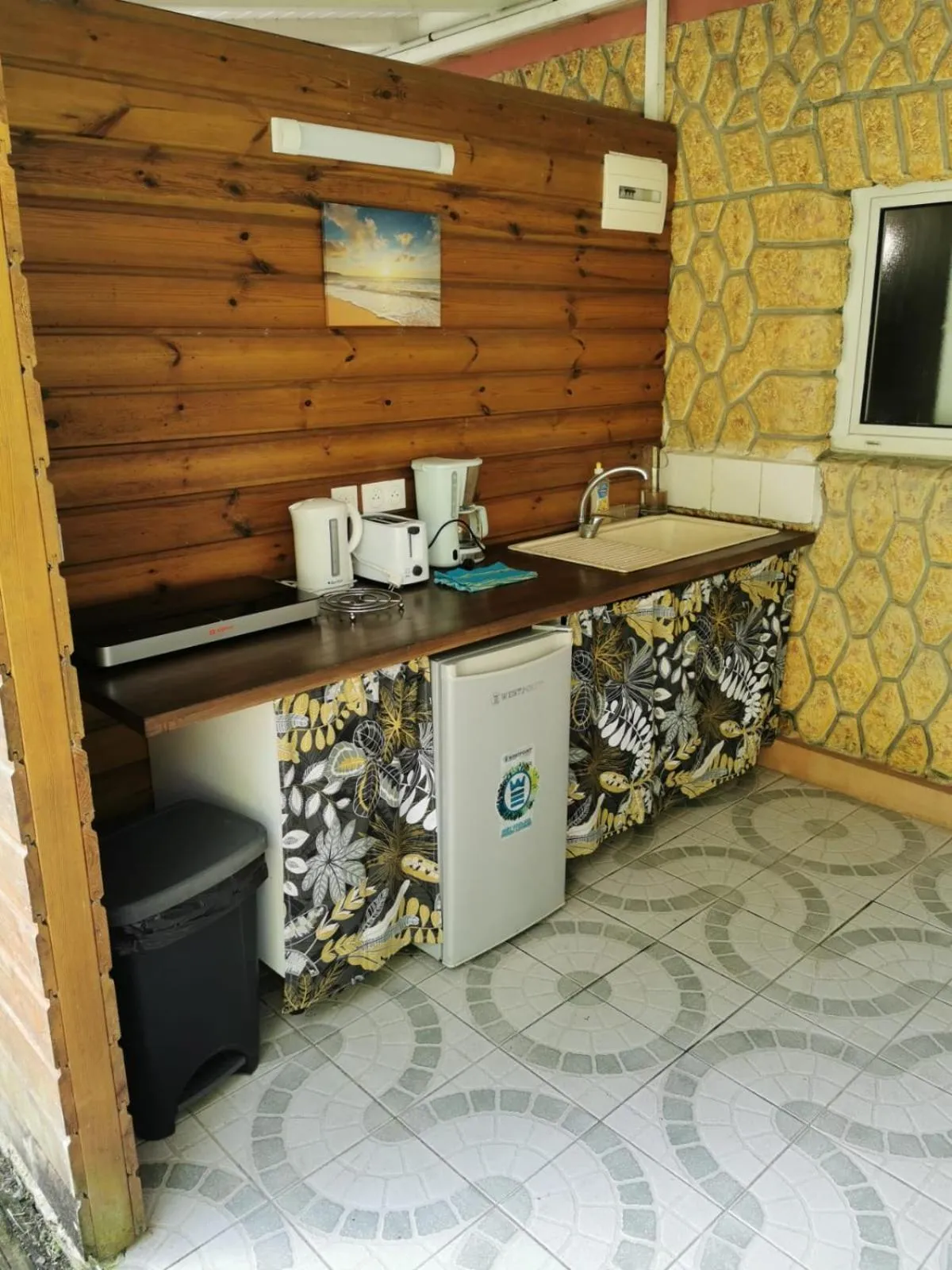 Kitchen or kitchenette in Les Gîtes de la Lézarde