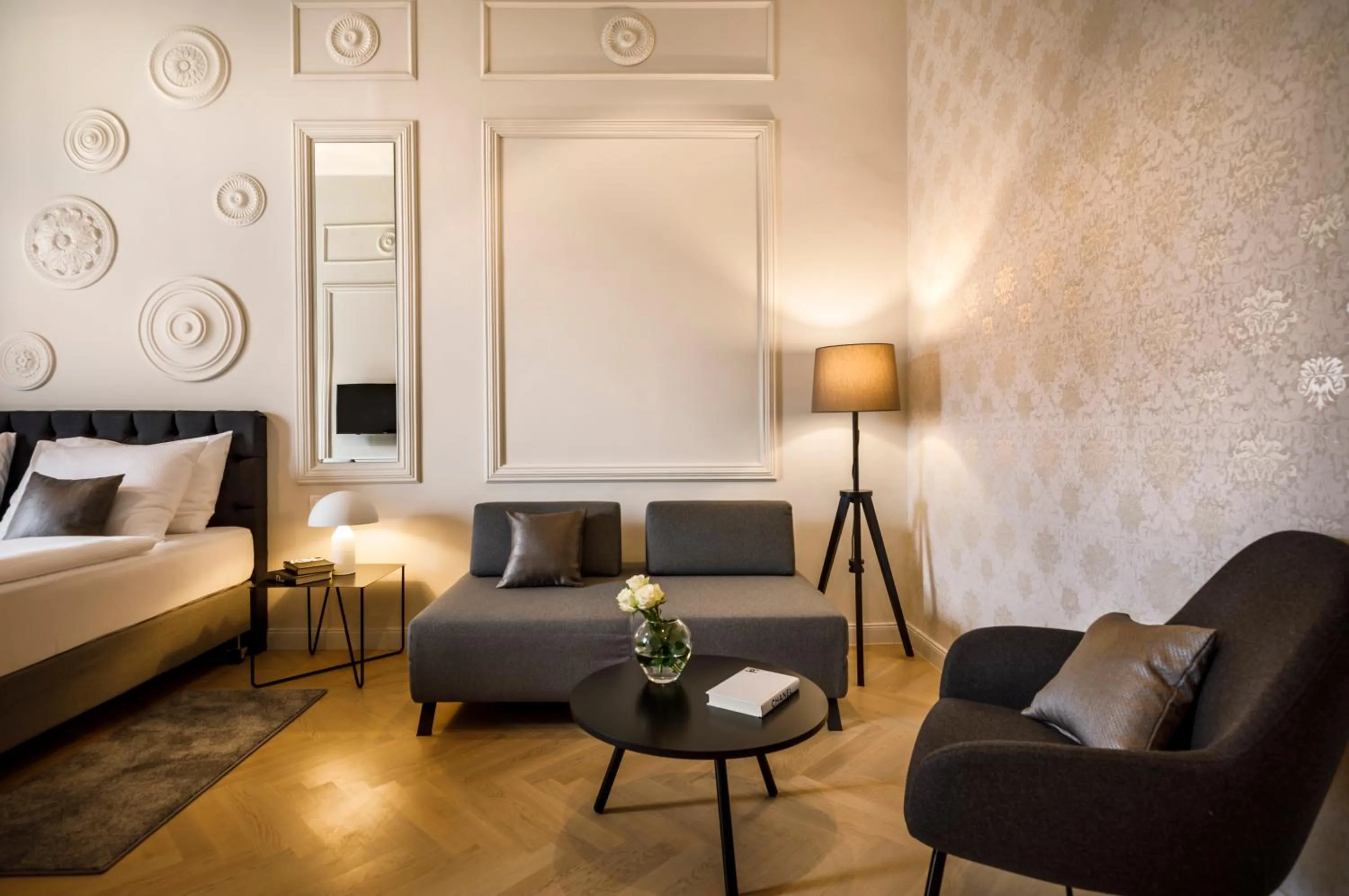 Seating area, Bed in Hotel Imperial - by Liburnia Hotels & Villas